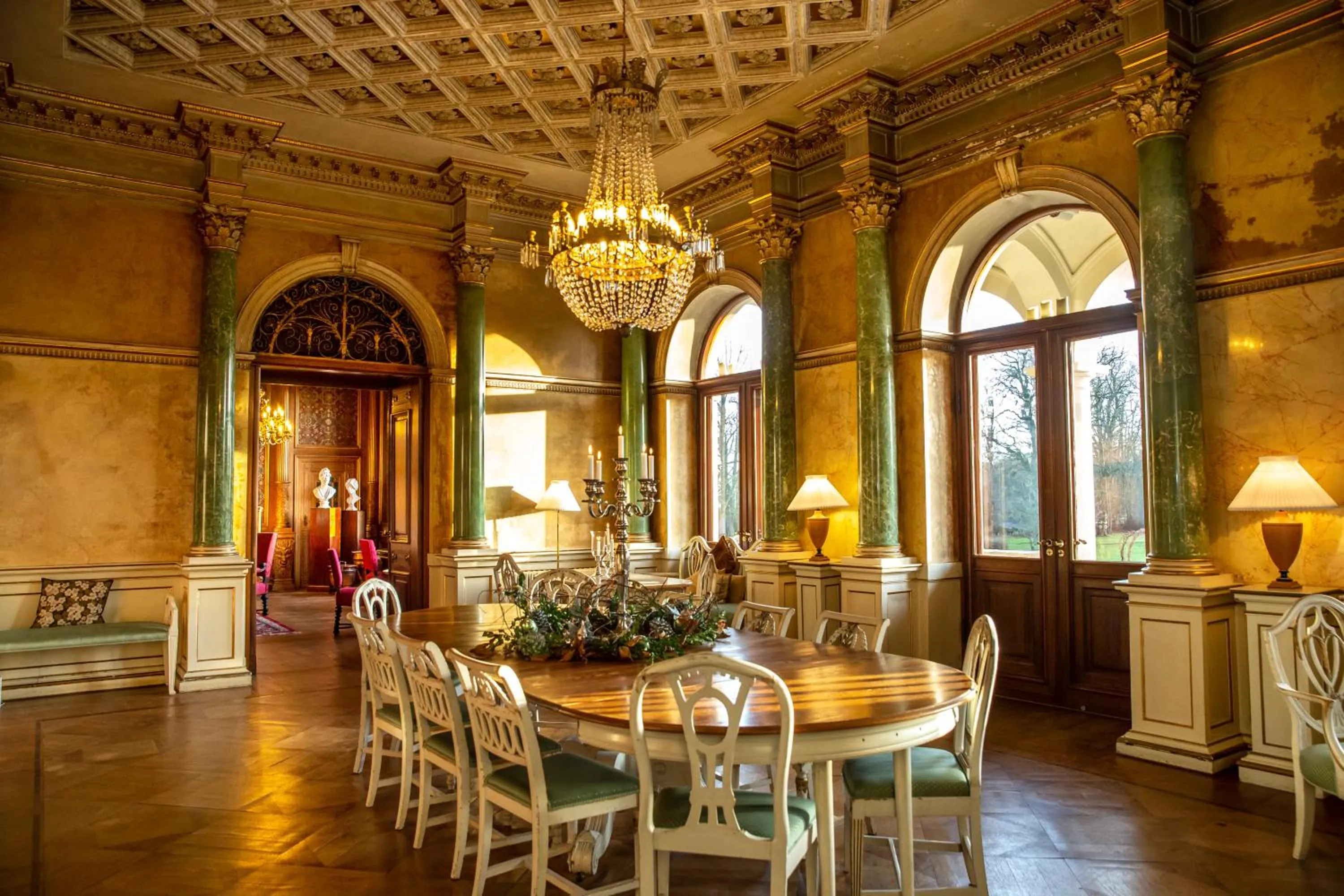 Restaurant/places to eat in Fuglsang Herregaard Hotel