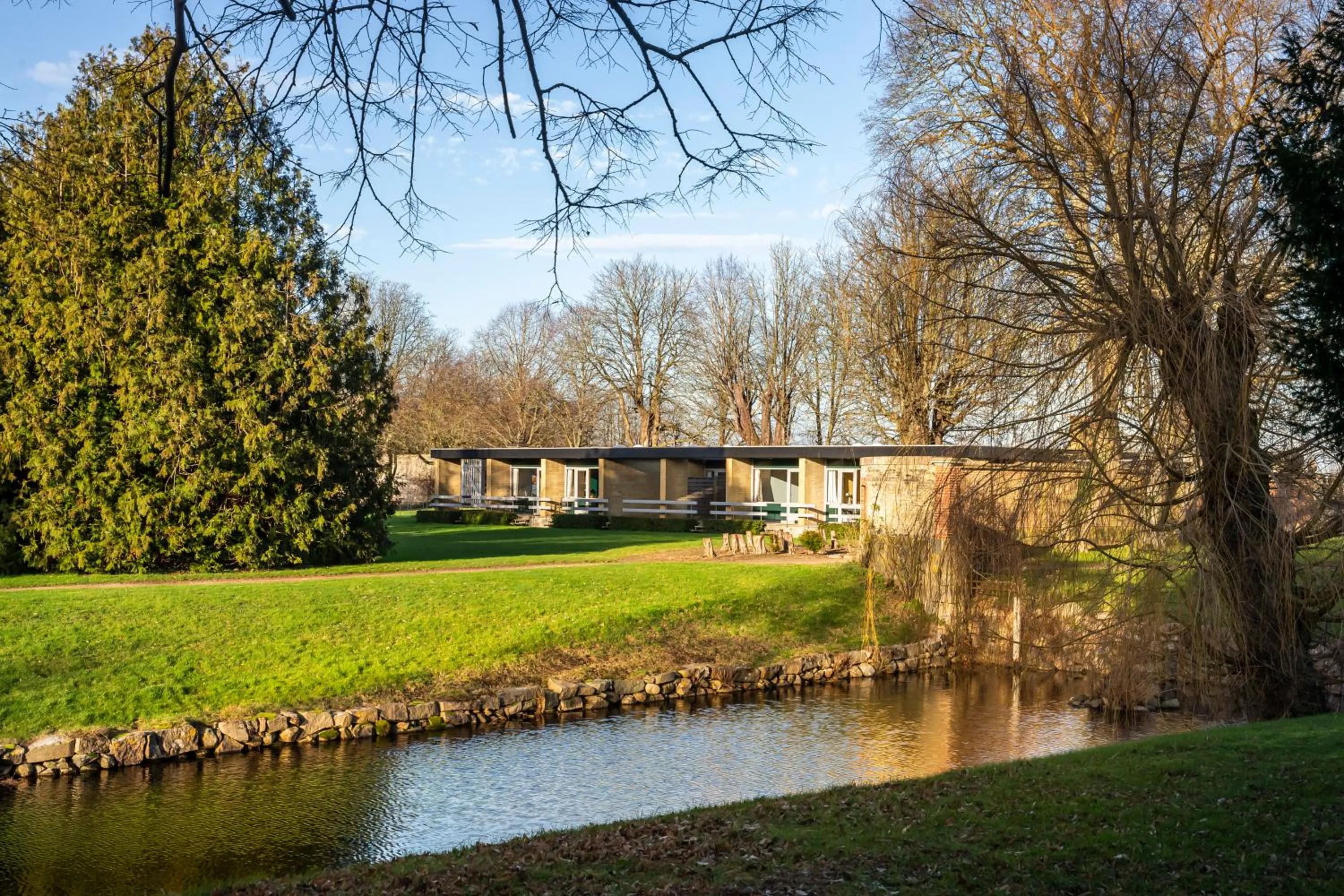Property building in Fuglsang Herregaard Hotel