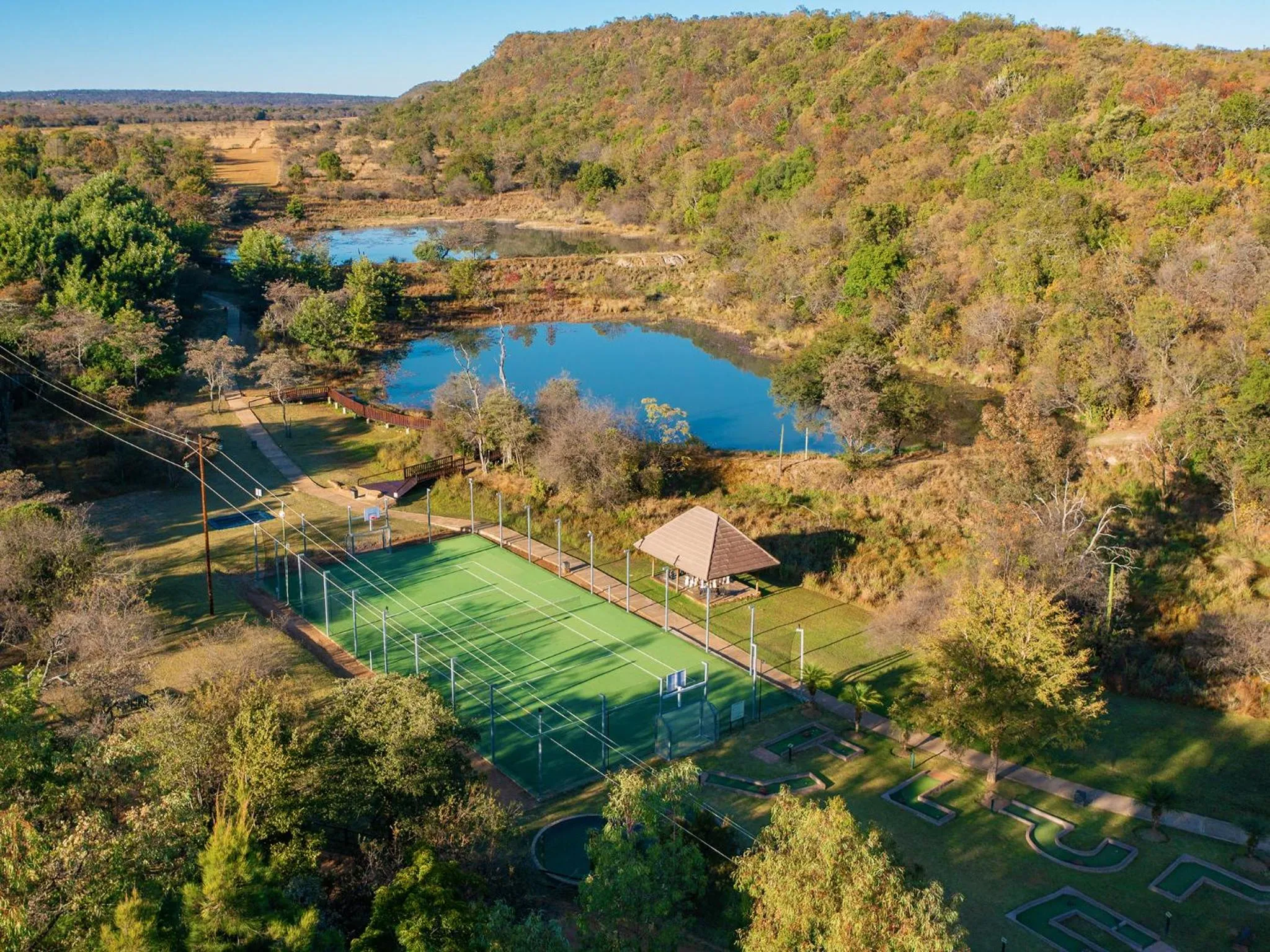 Bird's eye view in Waterberg Game Park