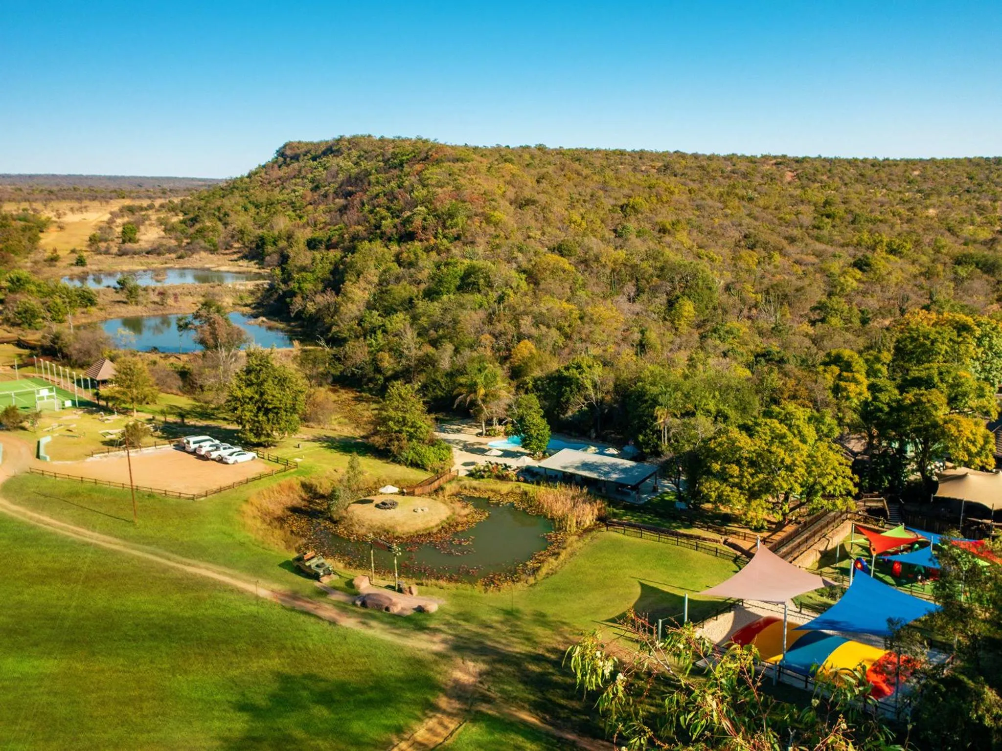 Bird's eye view in Waterberg Game Park