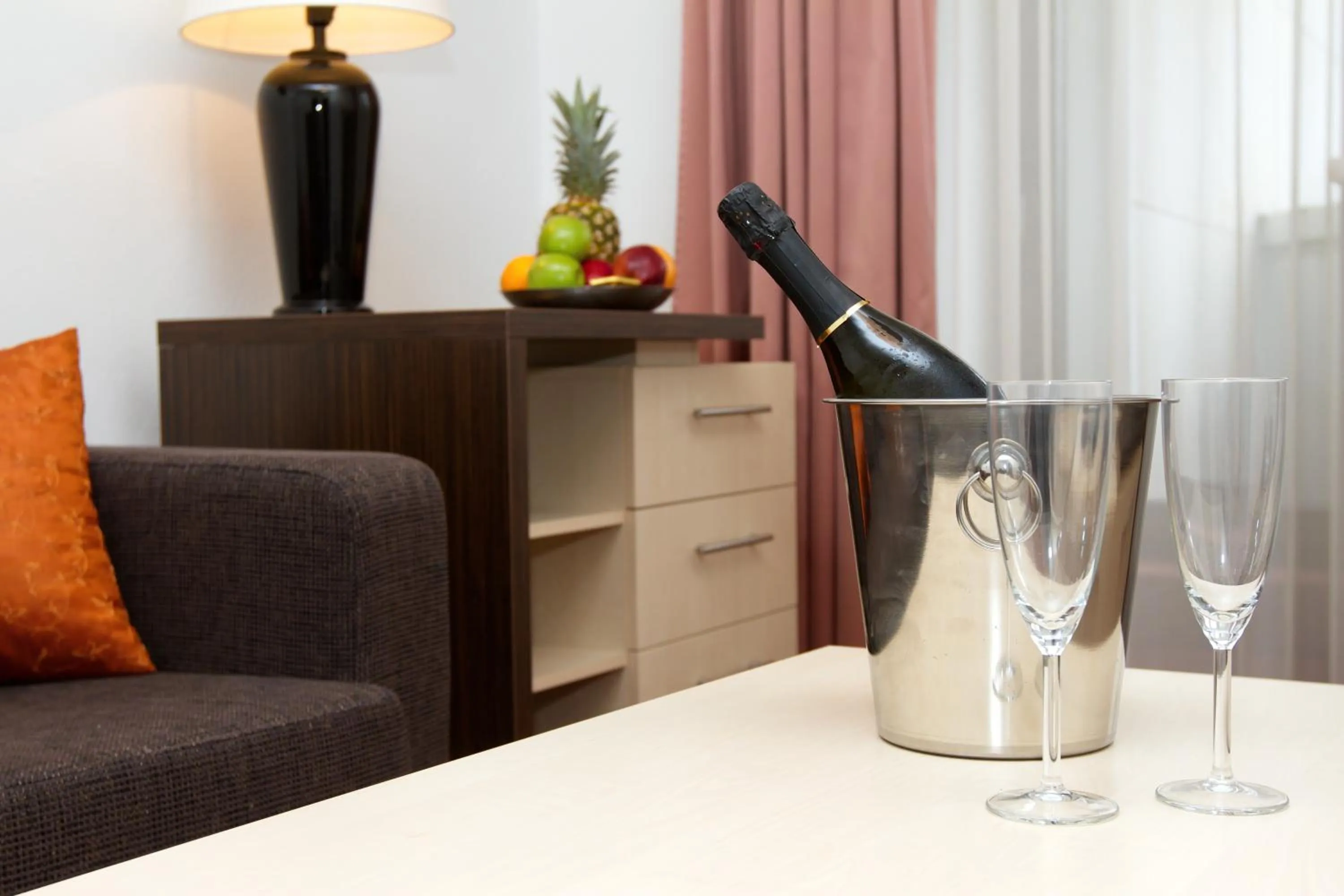 Seating area in Hotel Expo