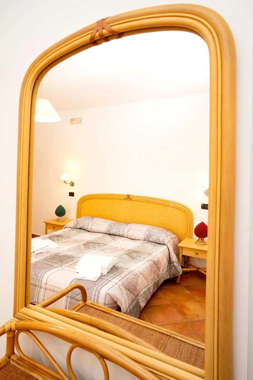 Bed in Le Tartarughe Aparthotel