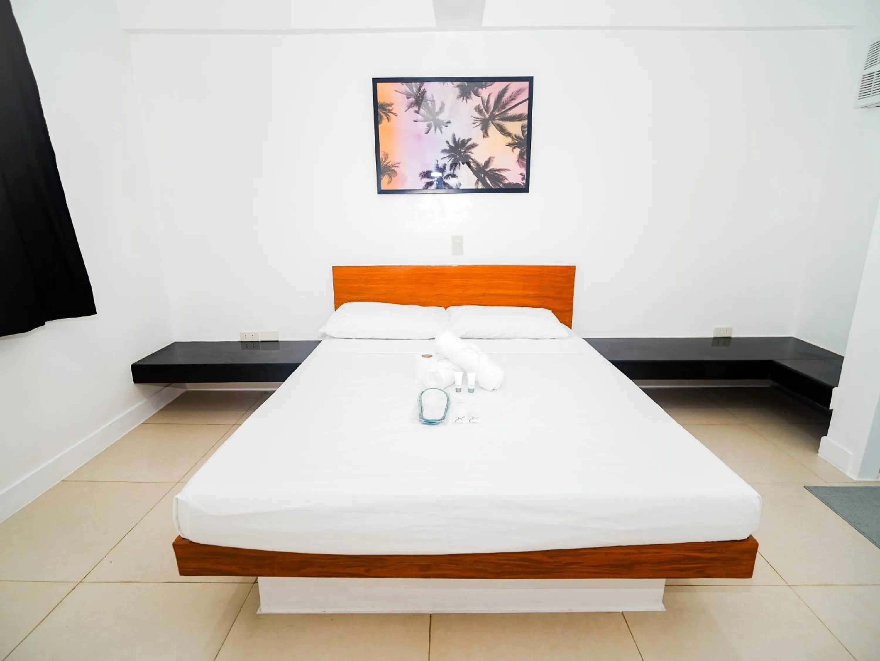 Bed in CJS Boracay Joint