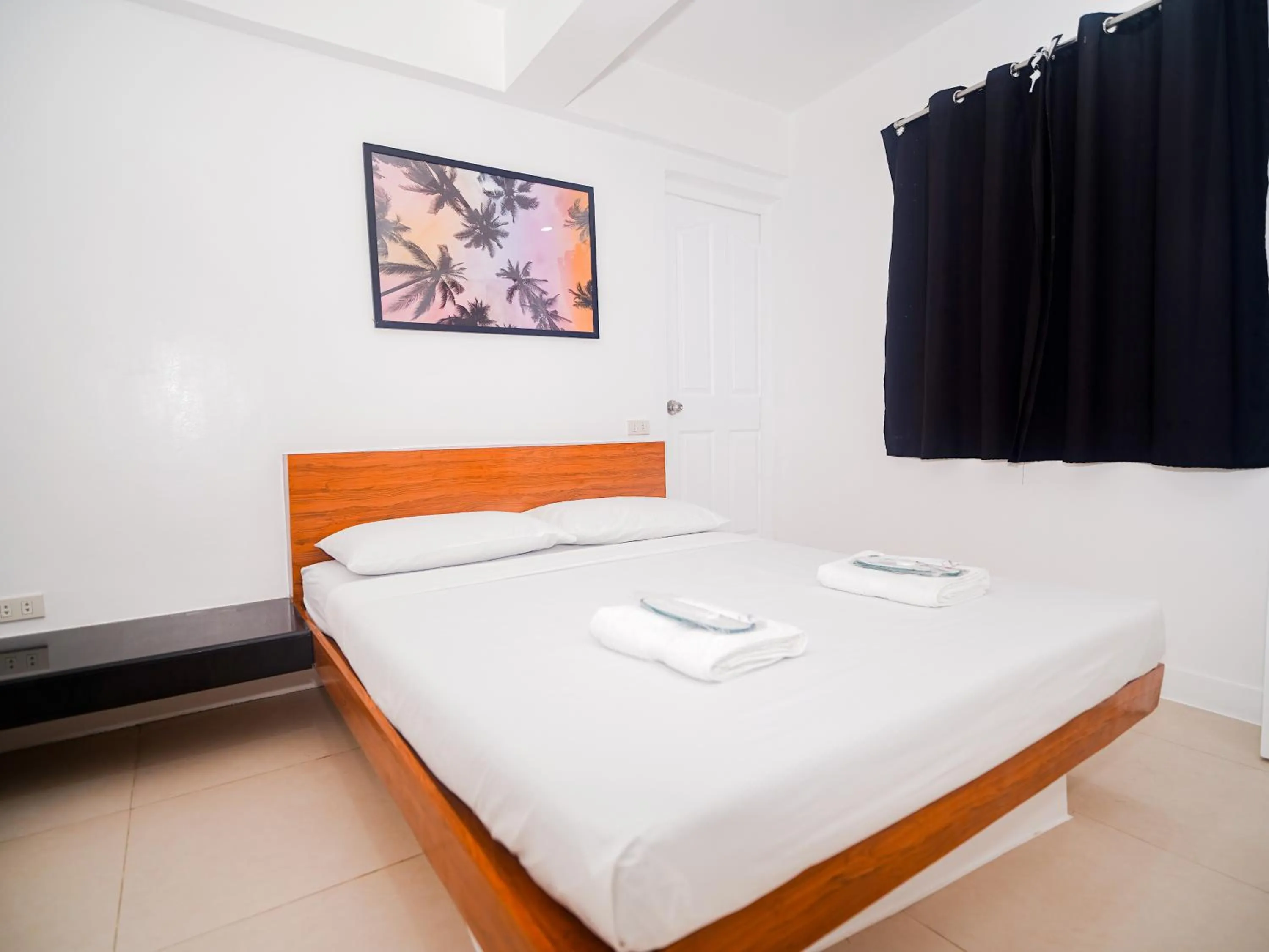 Bed in CJS Boracay Joint