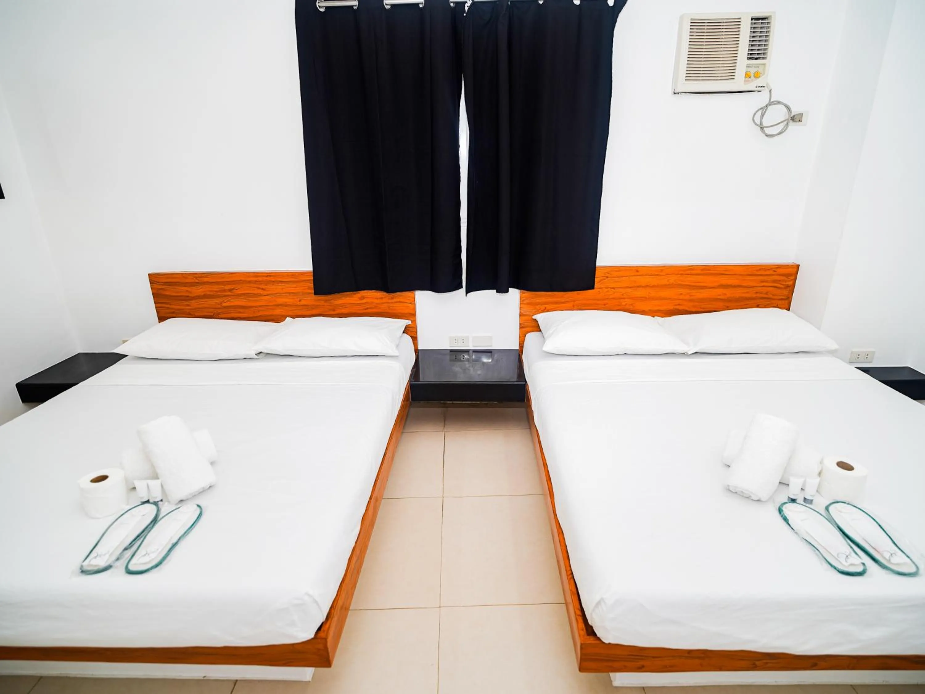 Bed in CJS Boracay Joint