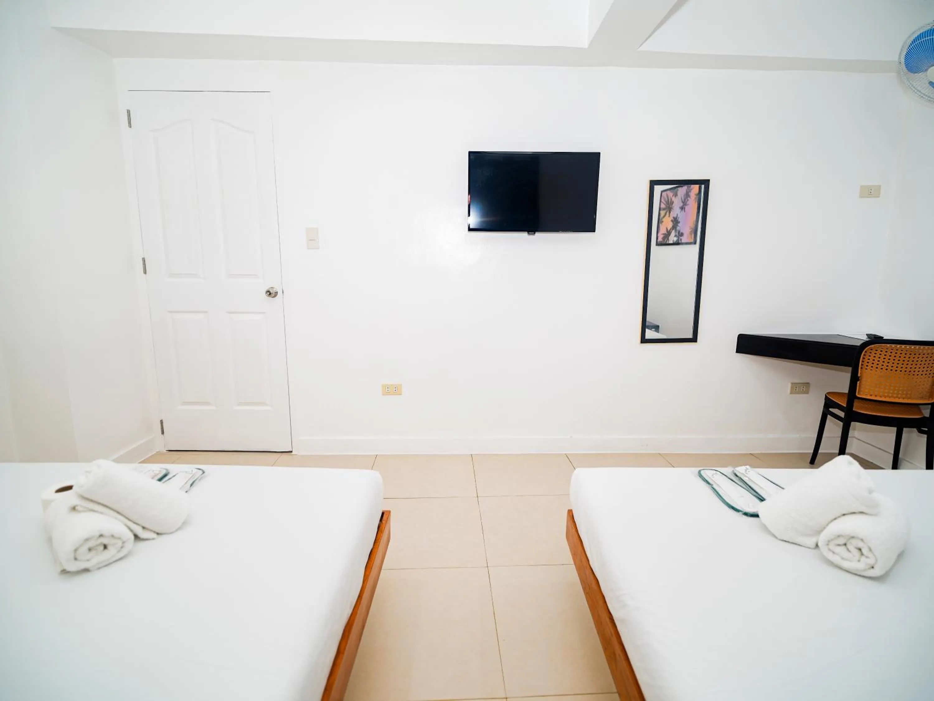 Bed in CJS Boracay Joint