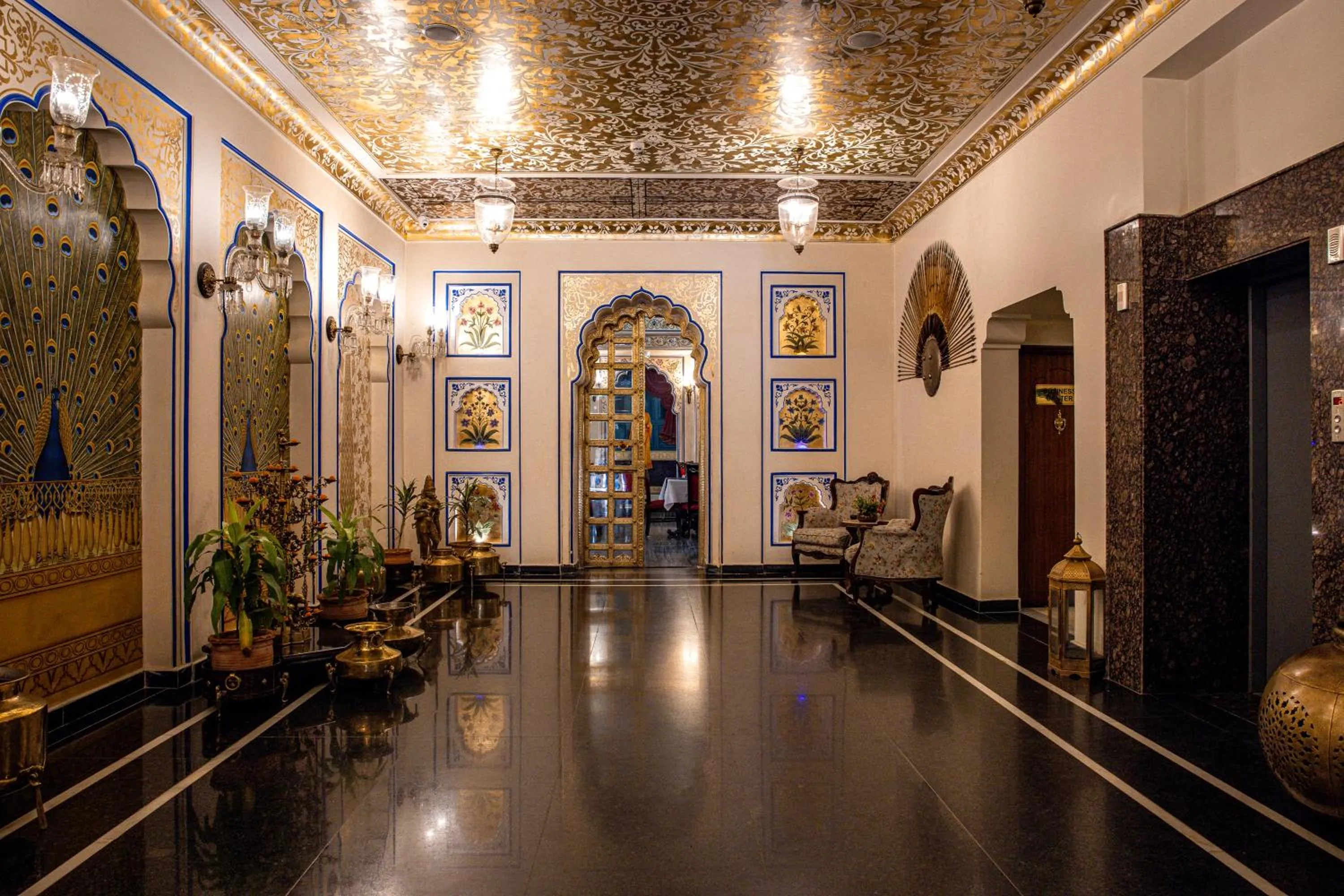 Lobby or reception in Umaid Haveli-A Heritage Style Hotel & Resort