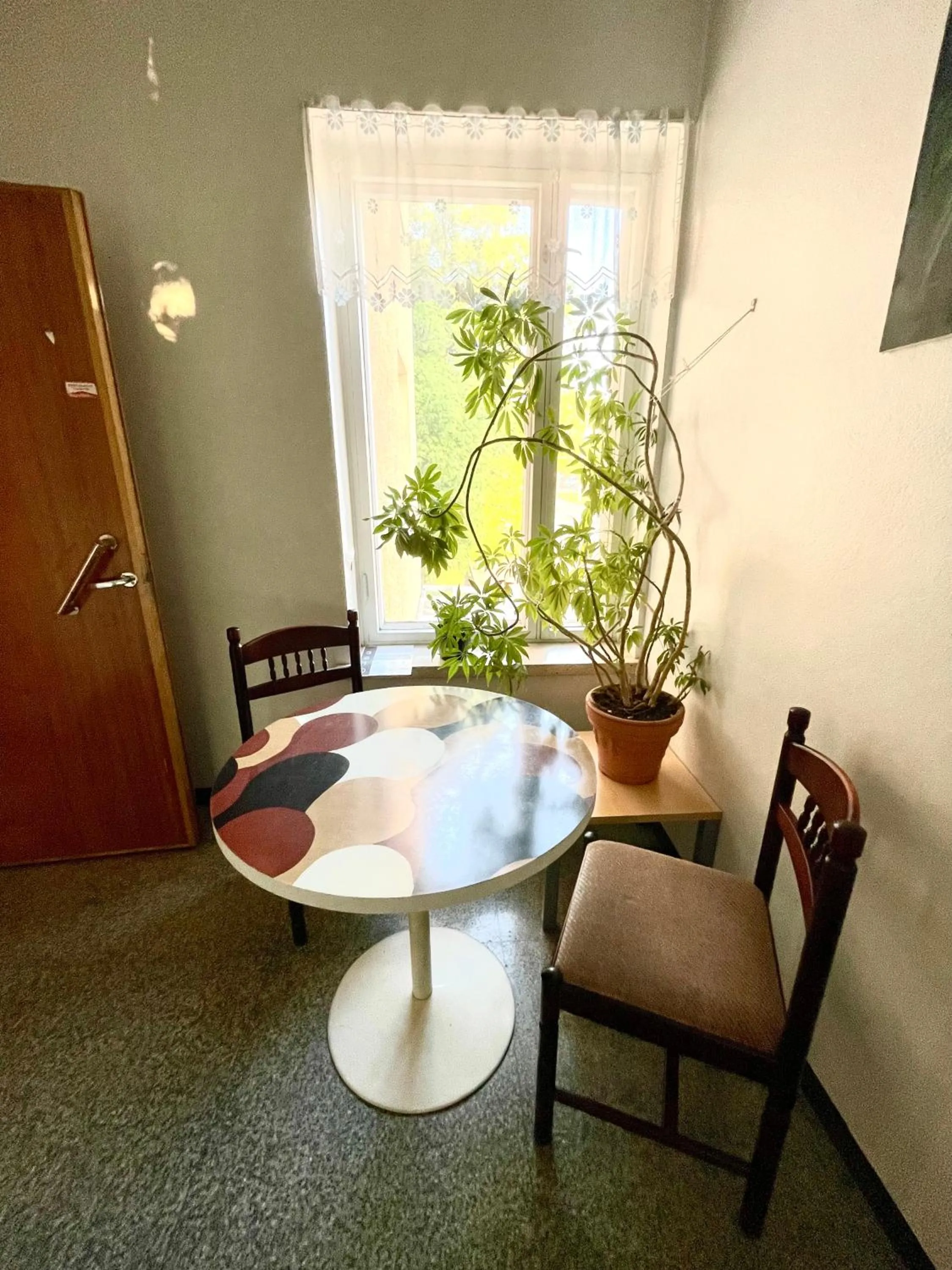 Seating area in B&B Retro - Guesthouse Kupittaa