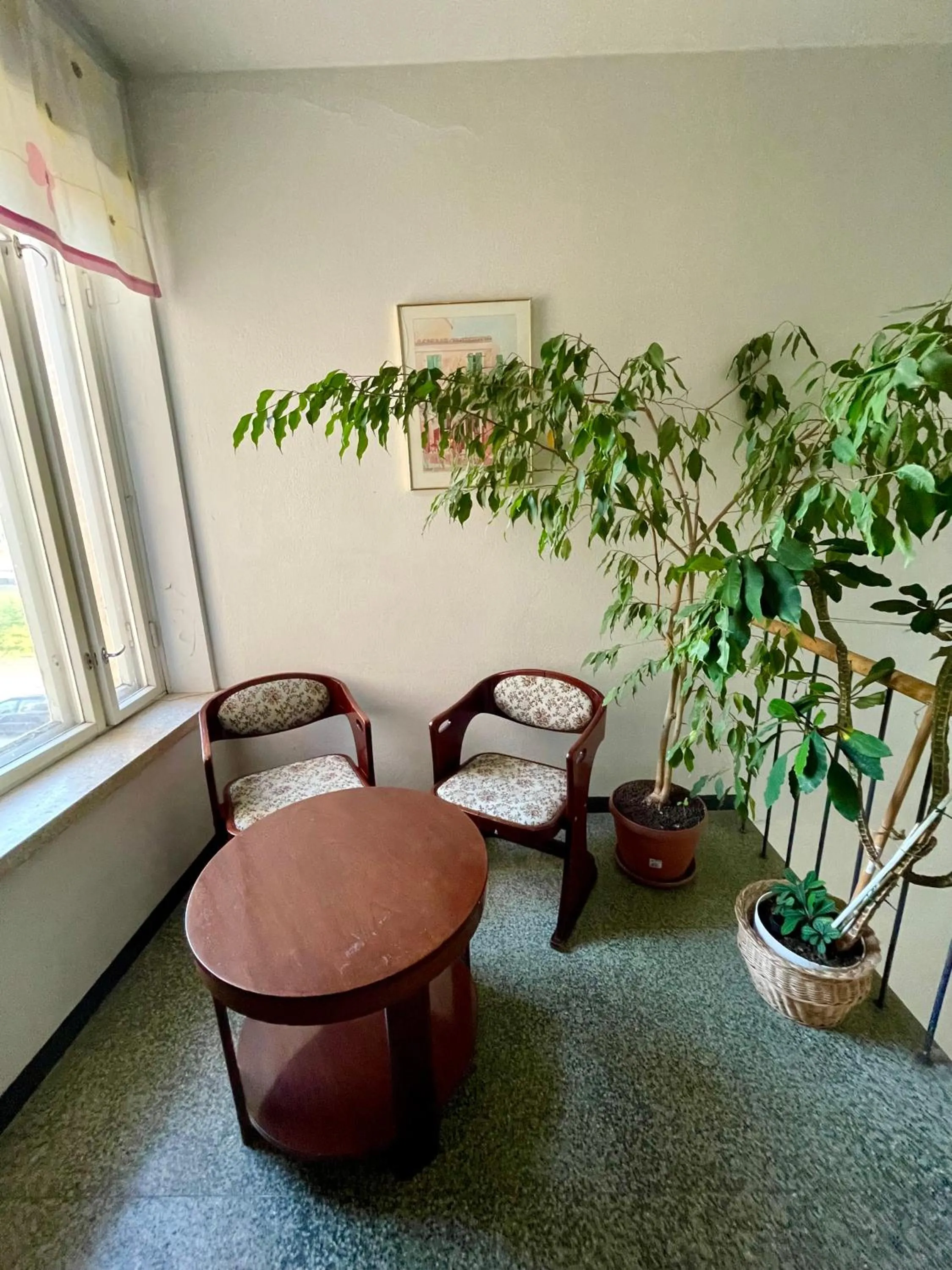 Seating area in B&B Retro - Guesthouse Kupittaa