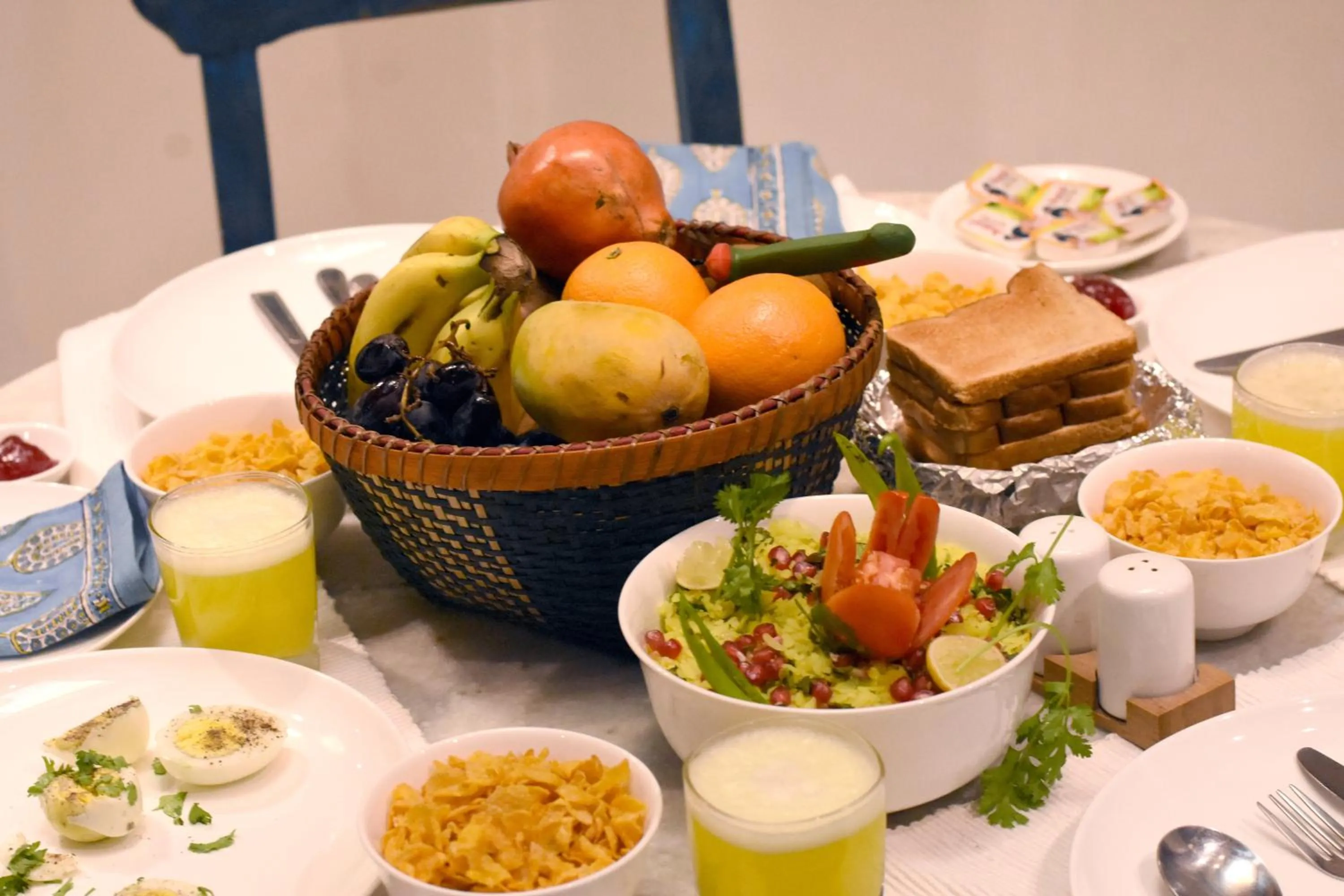 Food and drinks in Dodhia Haveli