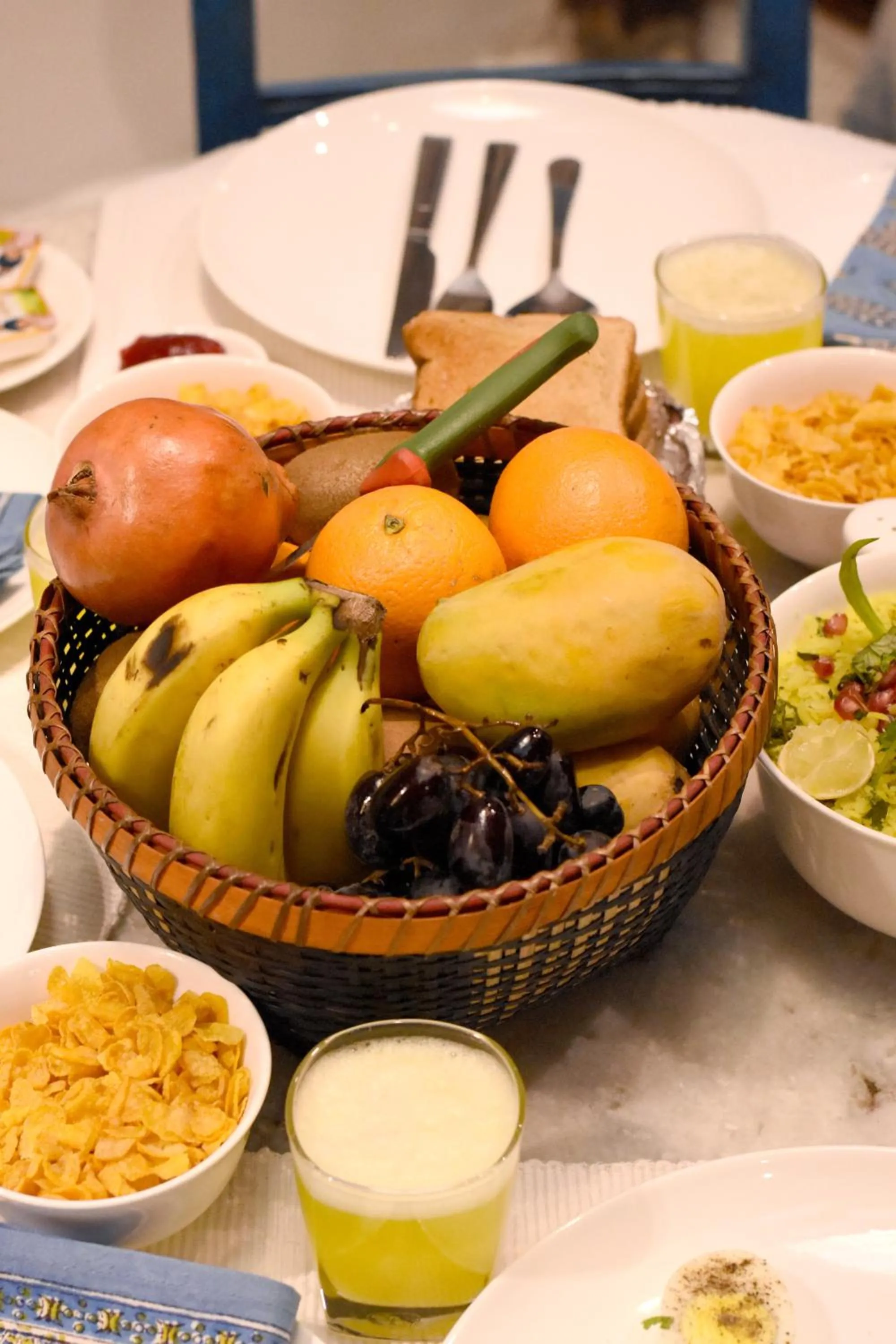 Food close-up in Dodhia Haveli