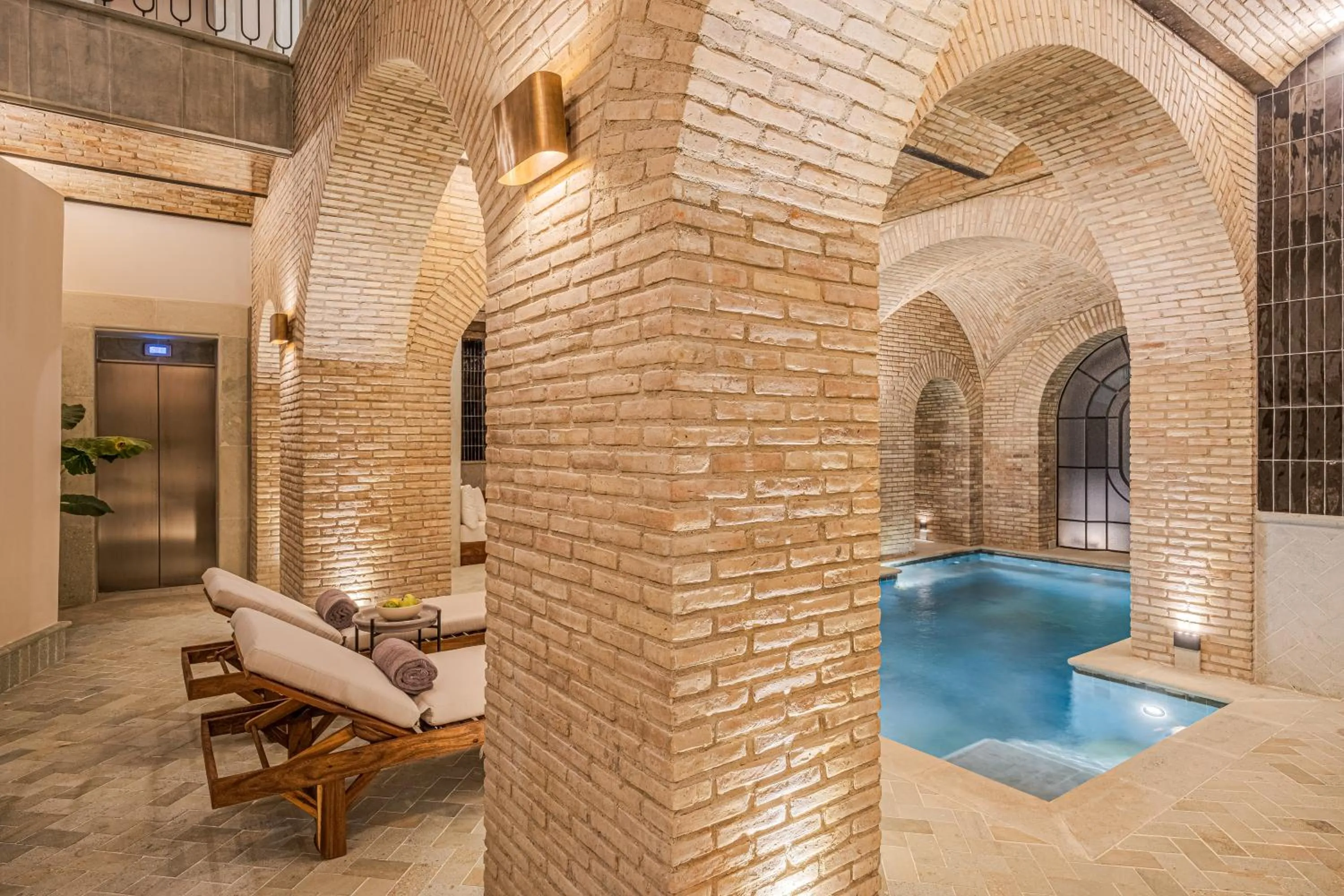 Pool view in Casa Kloster Hotel Boutique