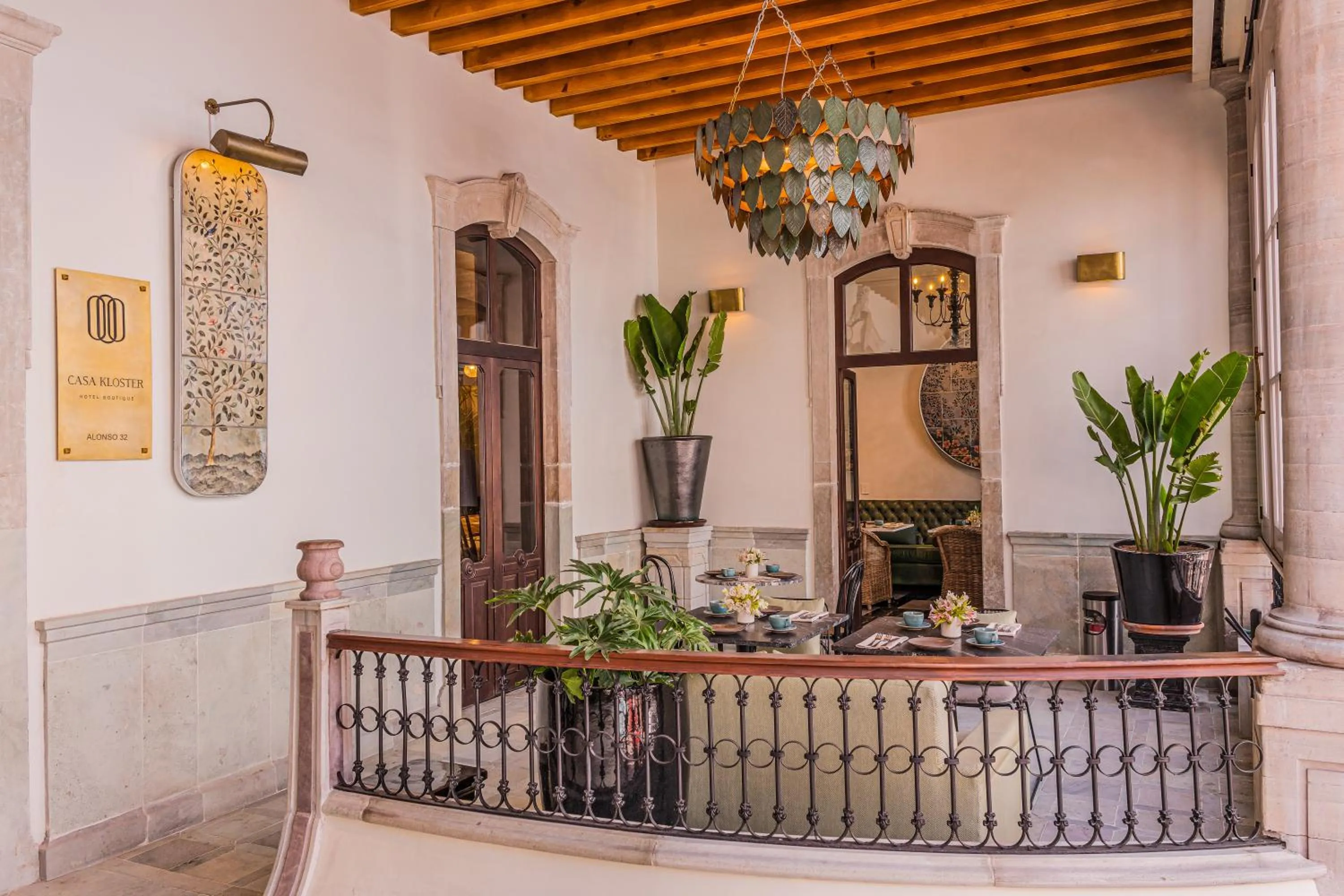 Restaurant/places to eat in Casa Kloster Hotel Boutique