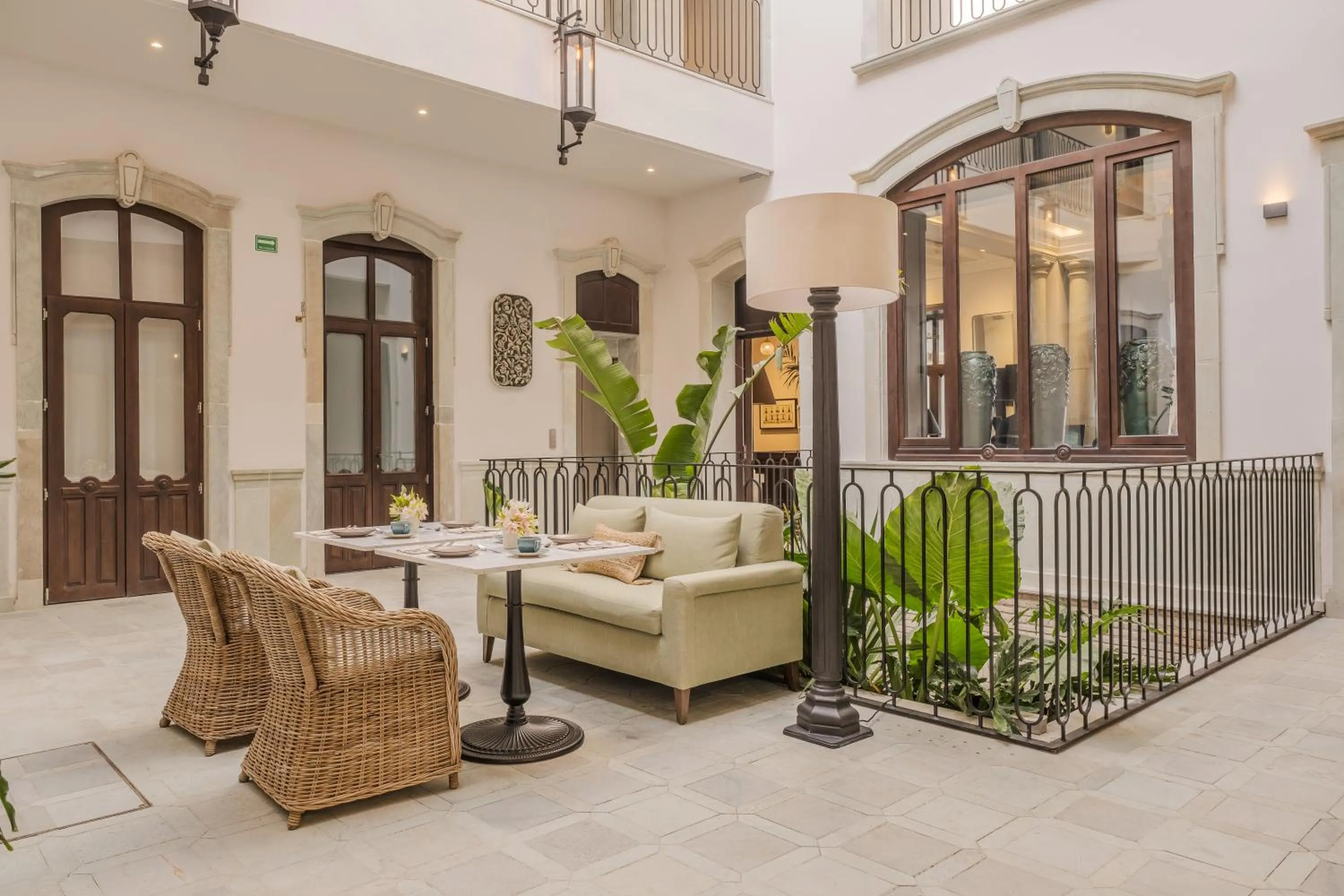 Patio in Casa Kloster Hotel Boutique