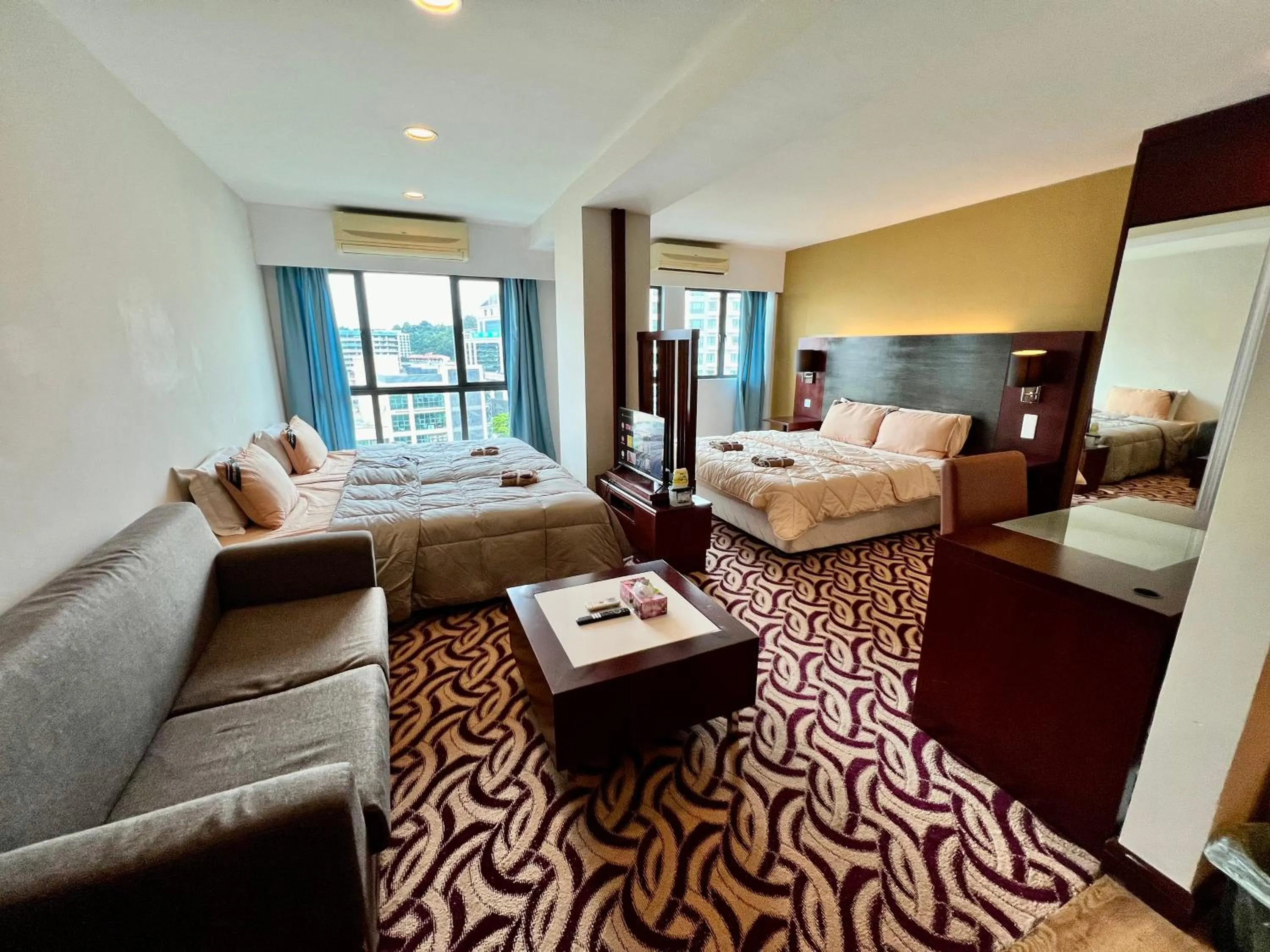 Quadruple Room - single occupancy in Faina Homestay SCSP Ming Resident