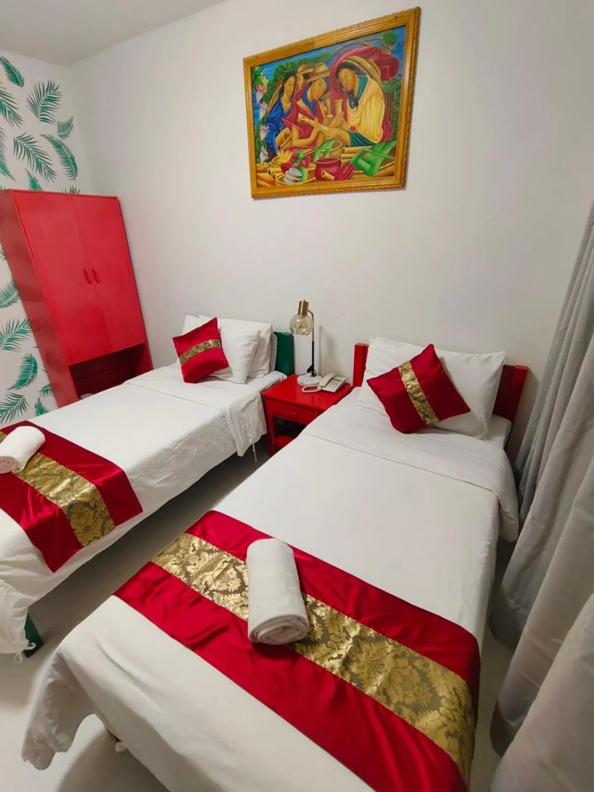 Bed in Northland Resort Hotel Manapla