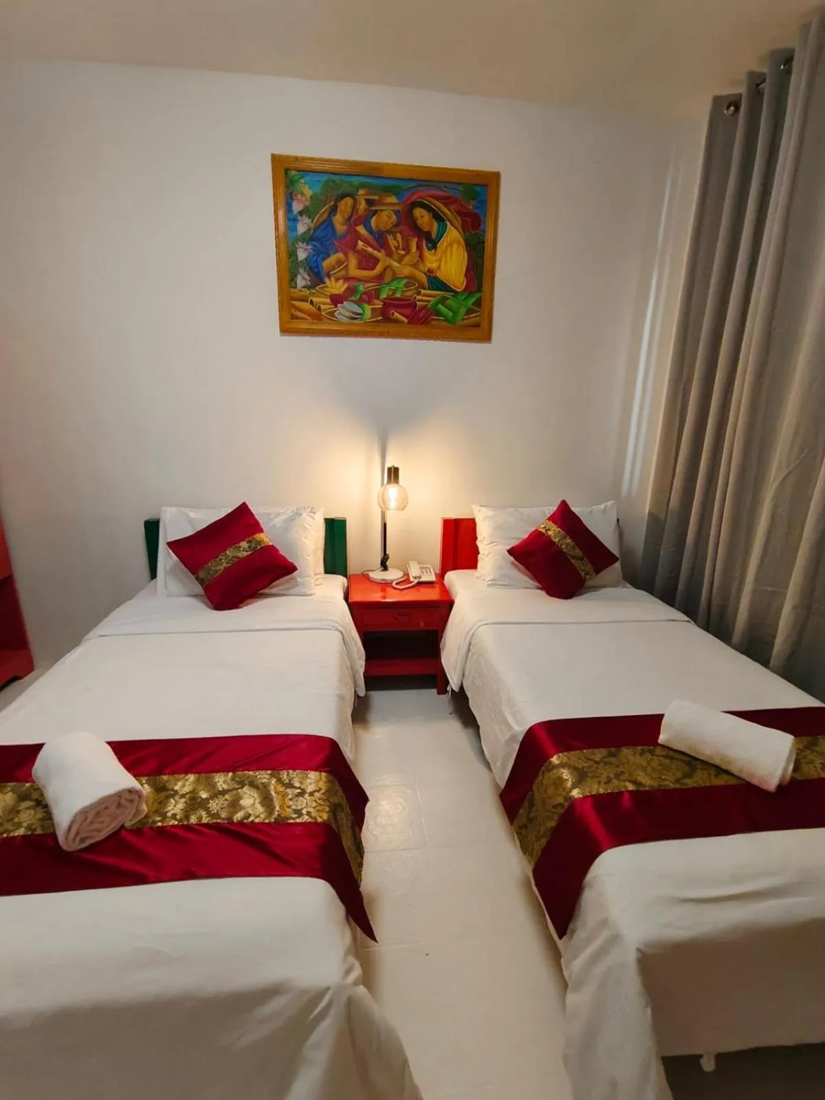 Bed in Northland Resort Hotel Manapla