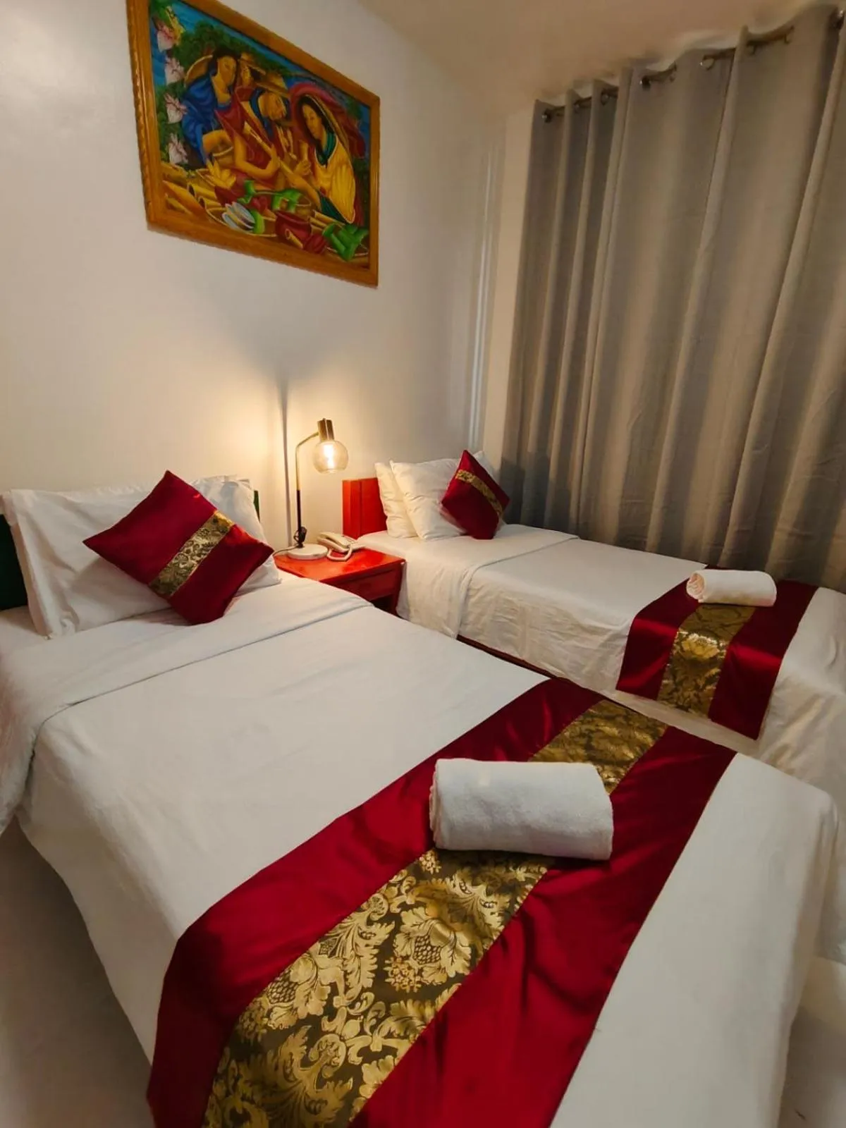 Bed in Northland Resort Hotel Manapla