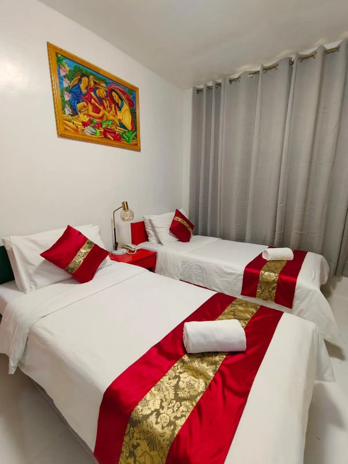 Bed in Northland Resort Hotel Manapla