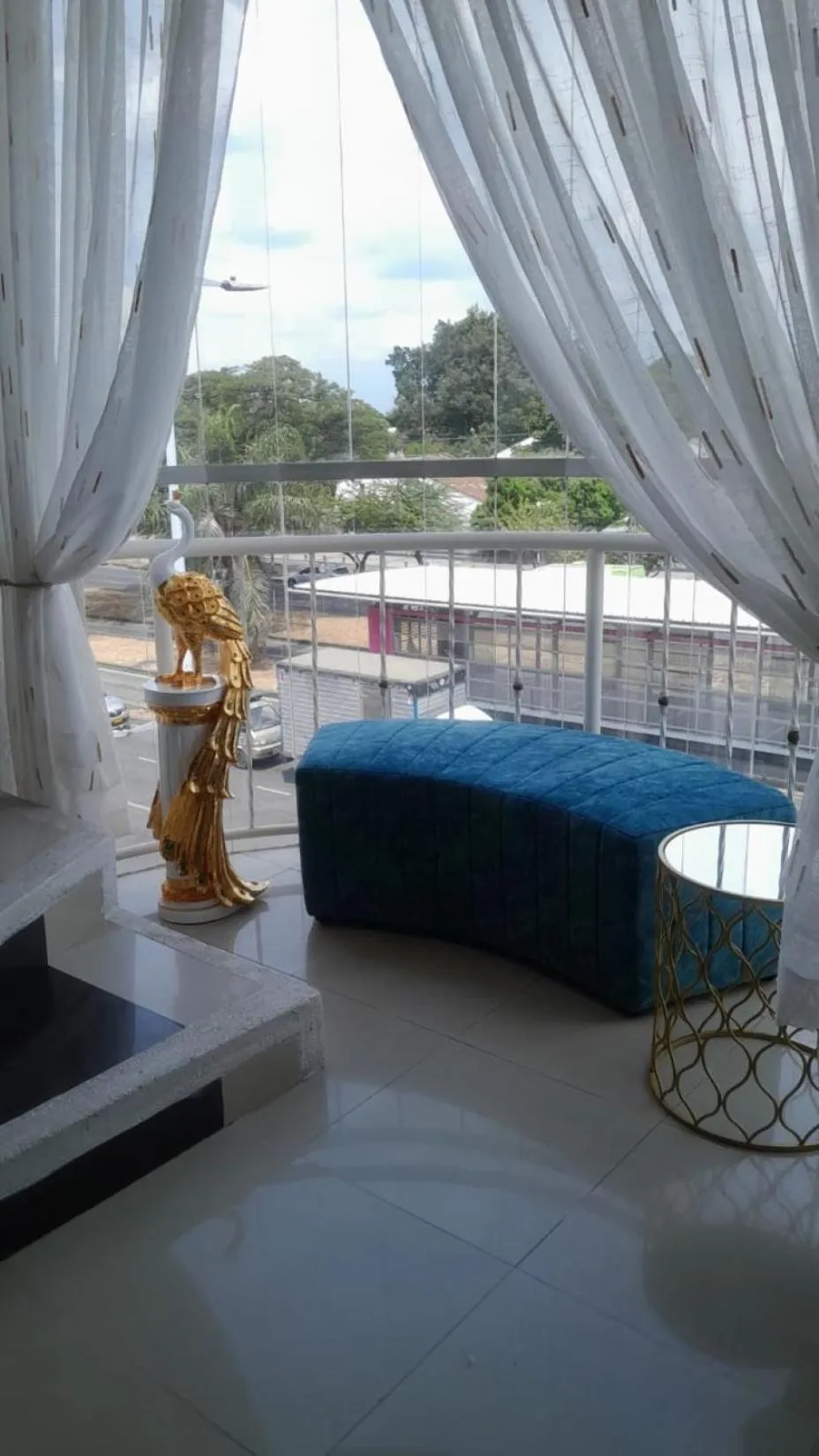Seating area in ArisSha Boutique Hotel