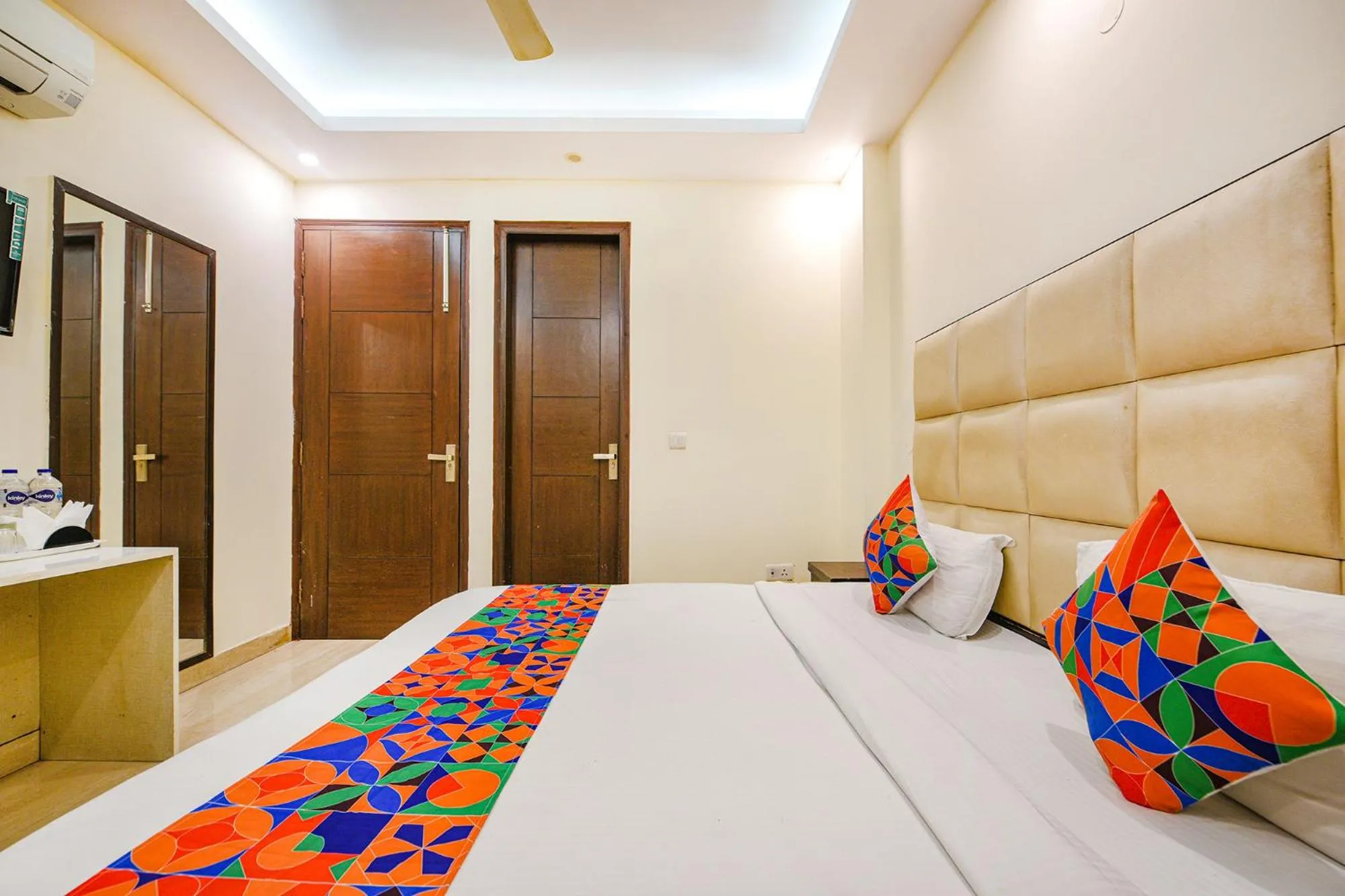 Bed in FabHotel AK Villa