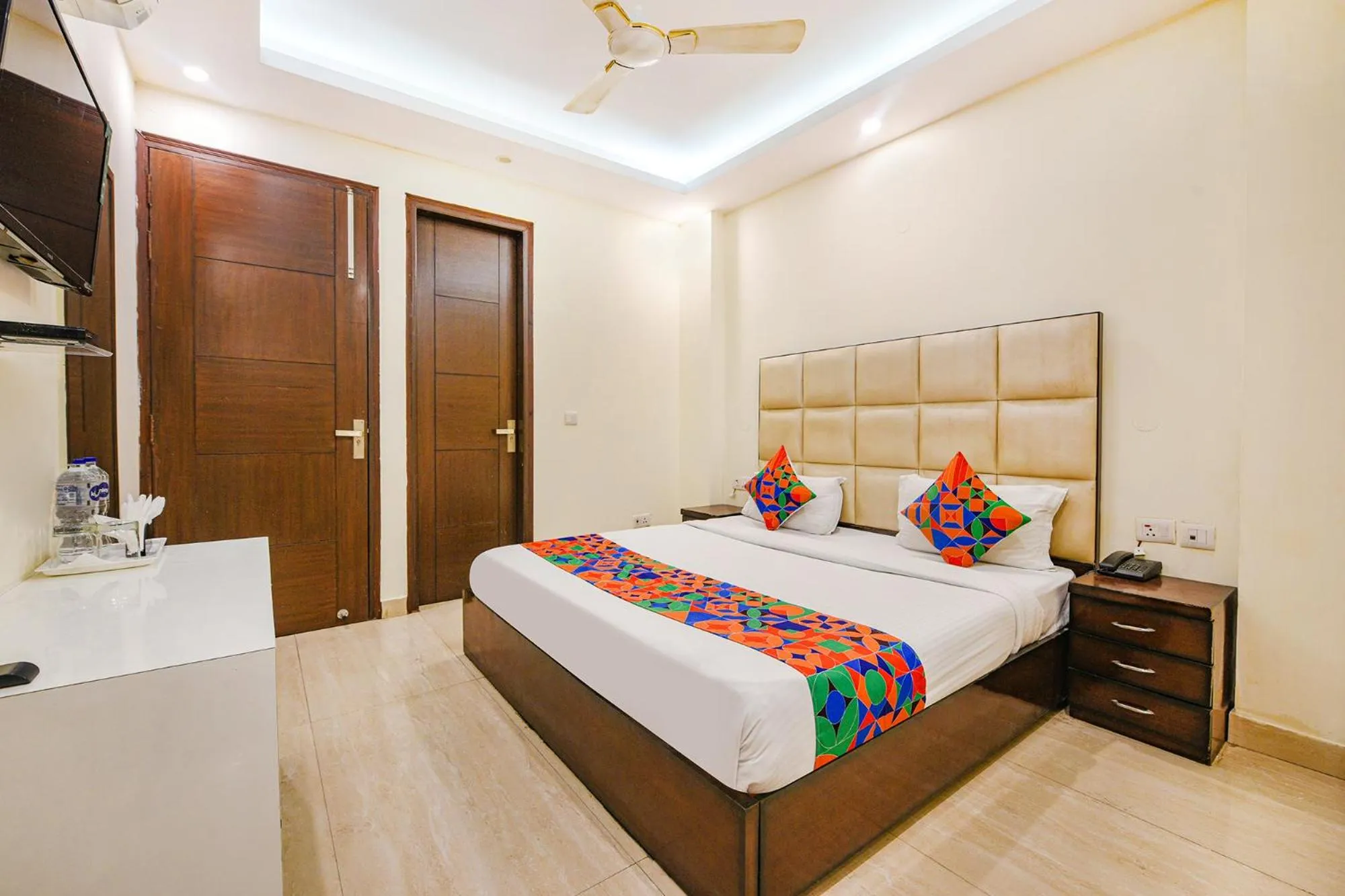 Bed in FabHotel AK Villa