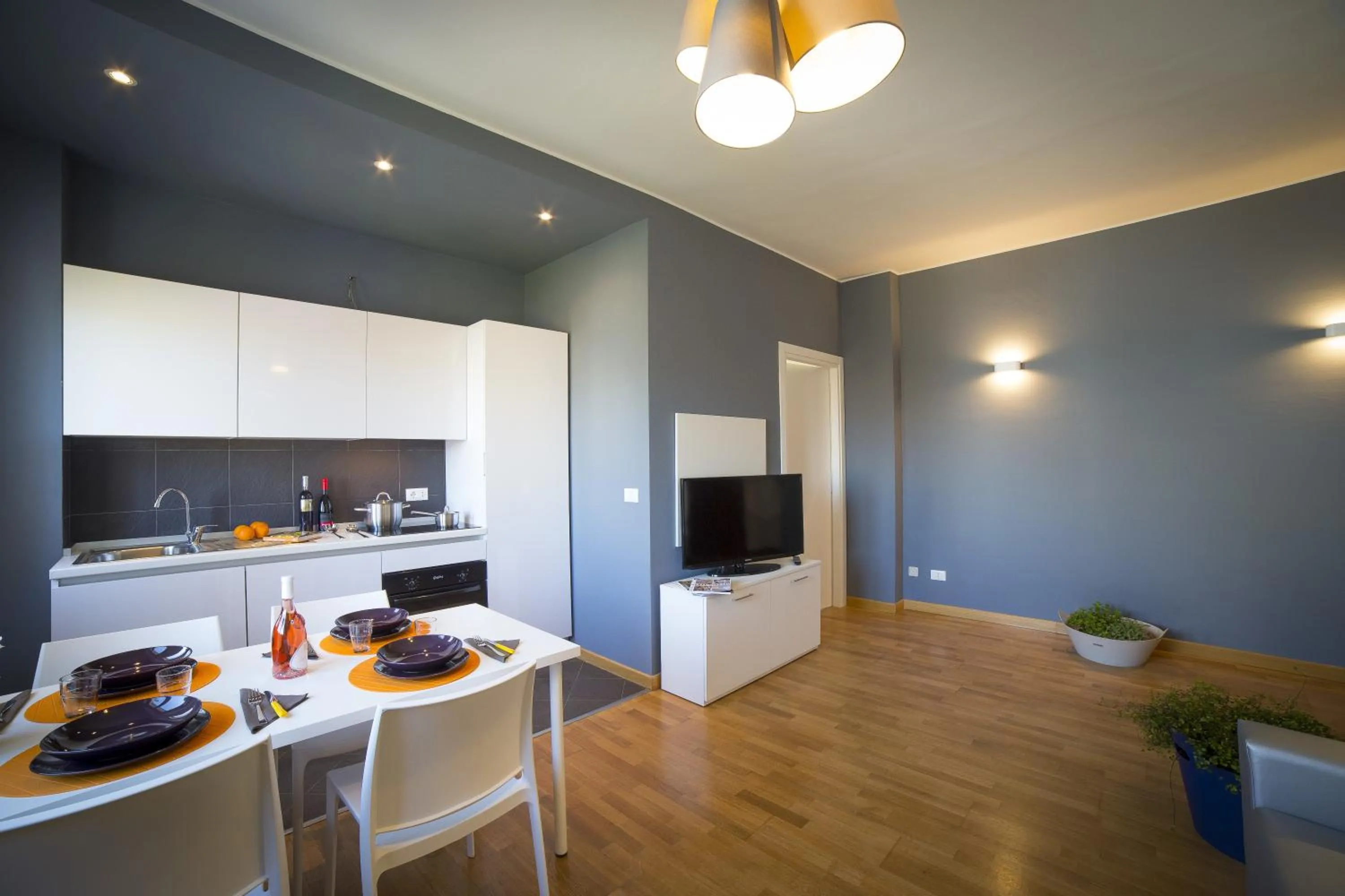 Living room in Aurum Aparthotels Gambara