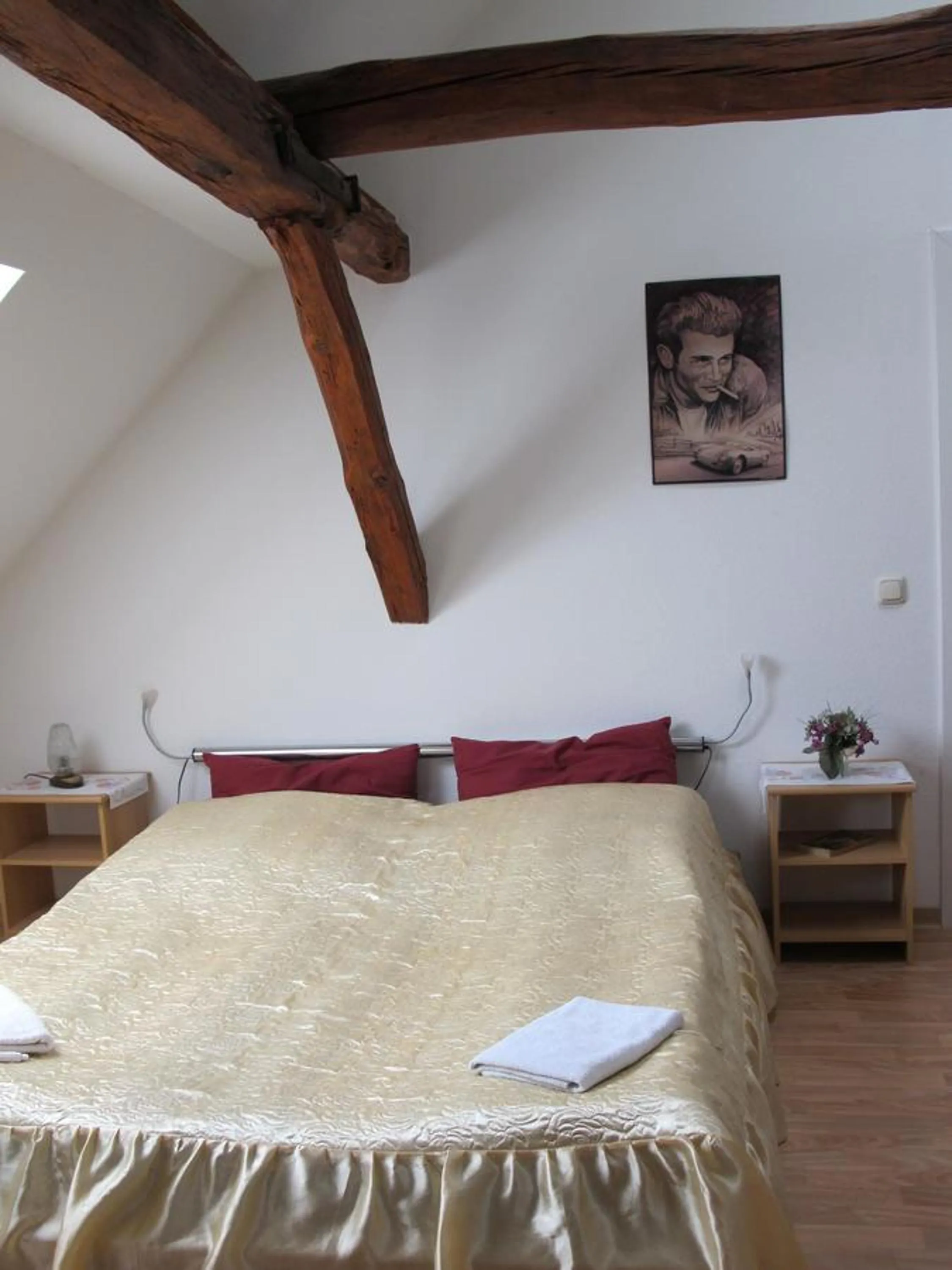Bedroom in Landgasthaus & Pension Liebner-Land Brandenburg-Prignitz
