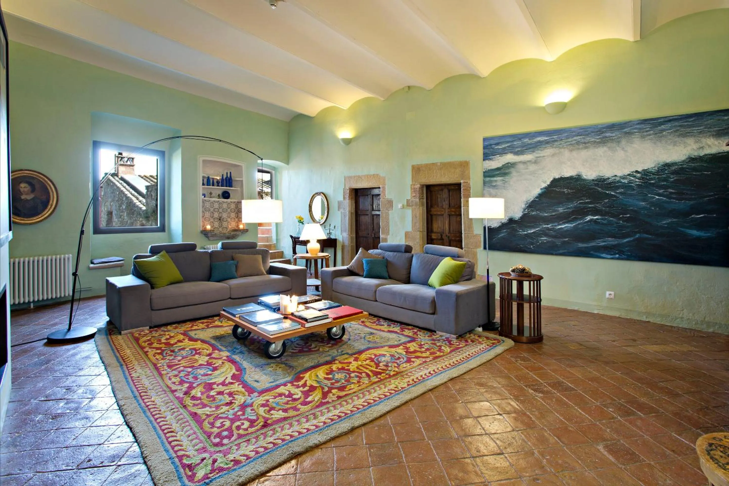 Living room in Encís d'Empordà -Adults Only-