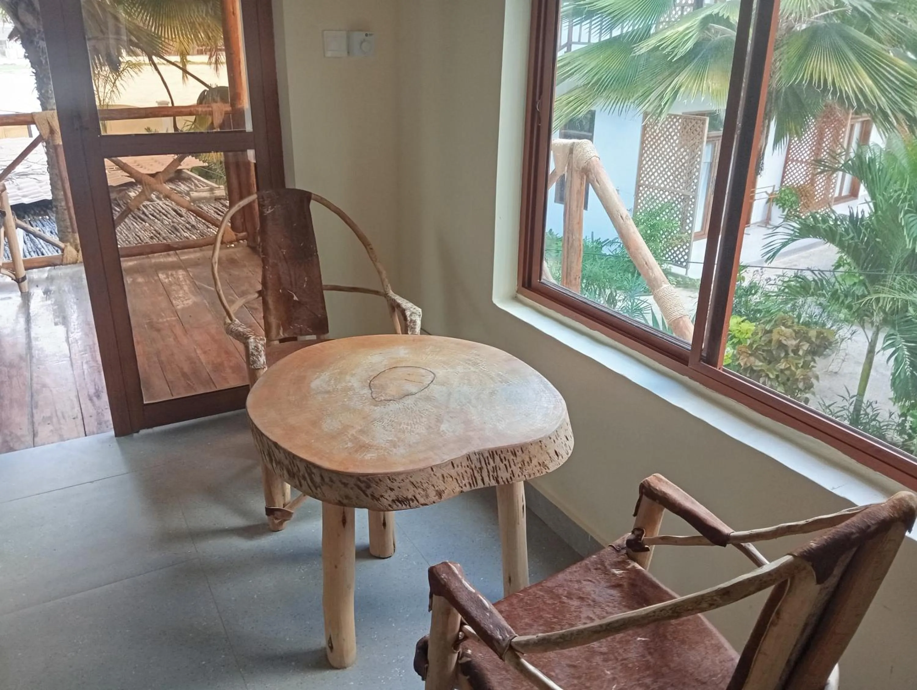 Seating area in Villa Bahati Zanzibar