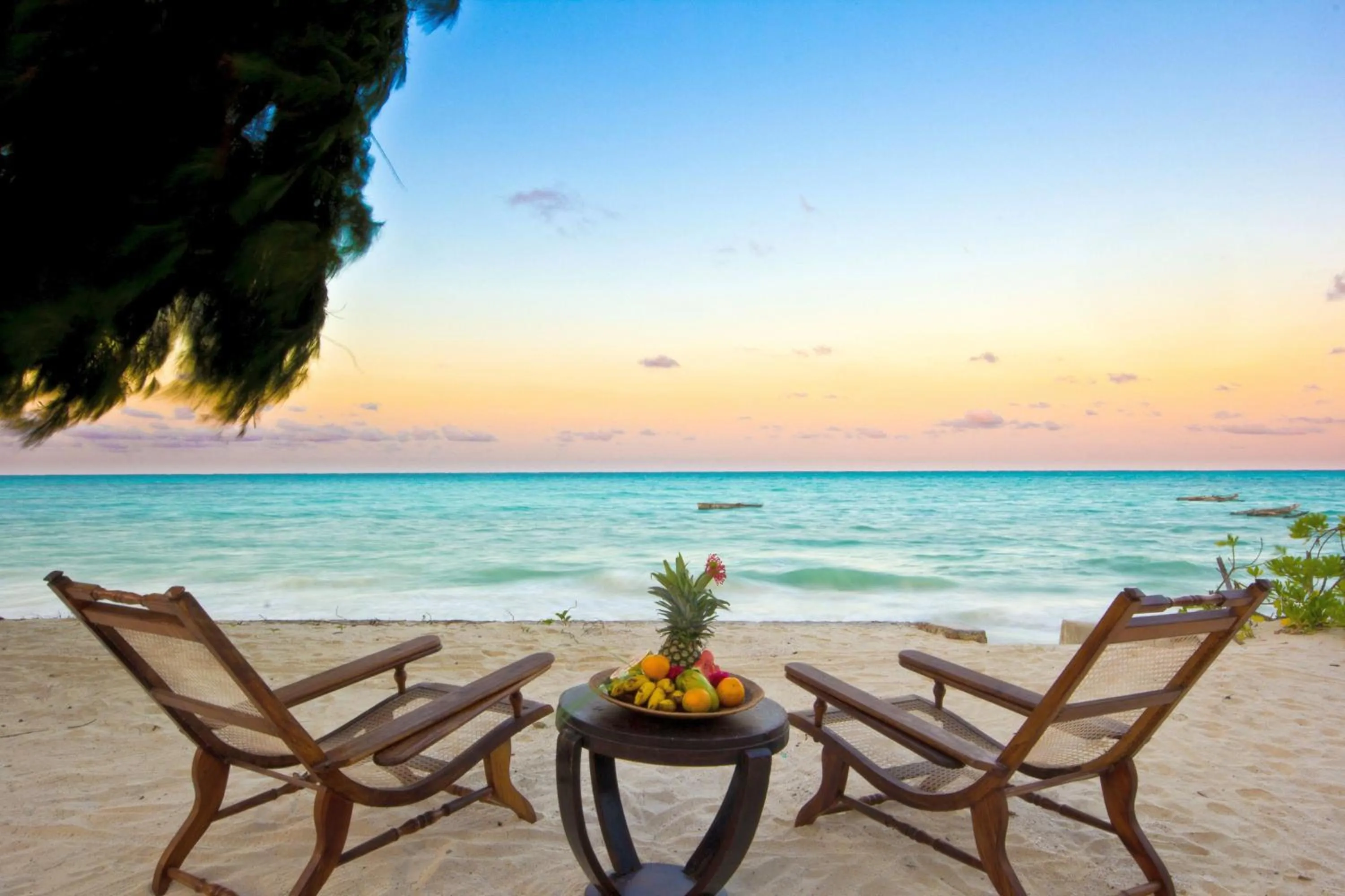 Beach in Villa Bahati Zanzibar