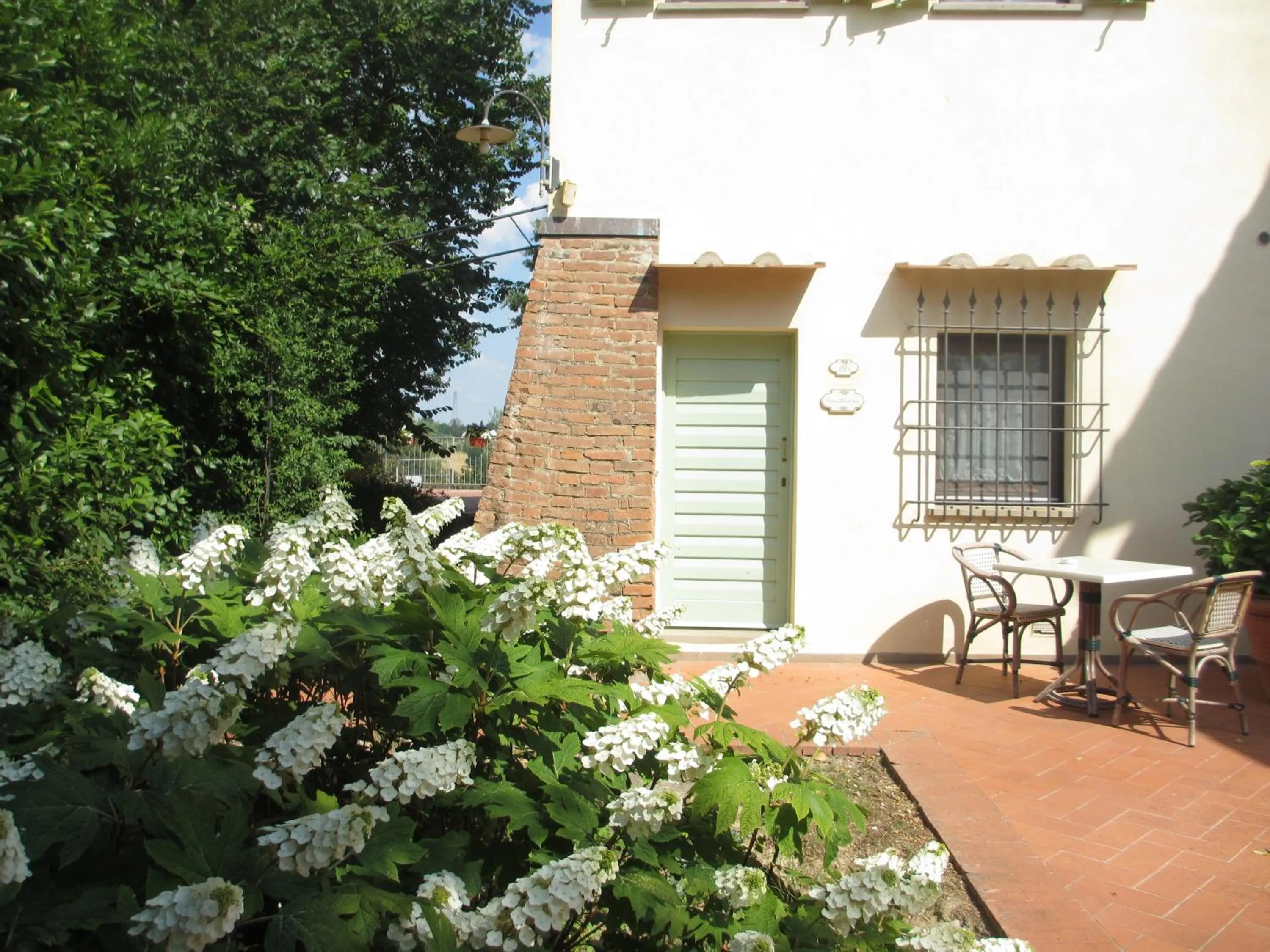Garden view in Locanda le Boscarecce