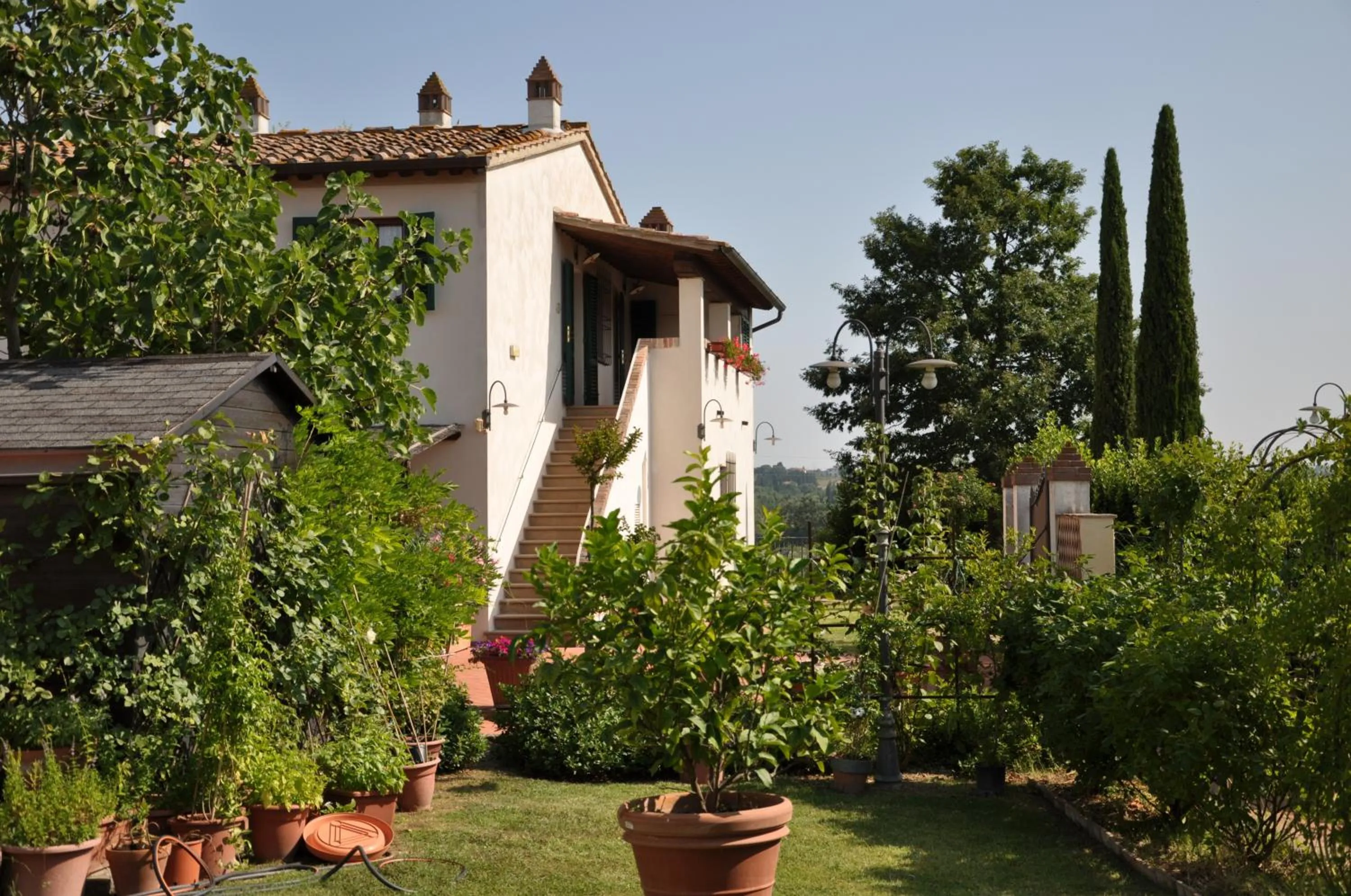 Garden in Locanda le Boscarecce