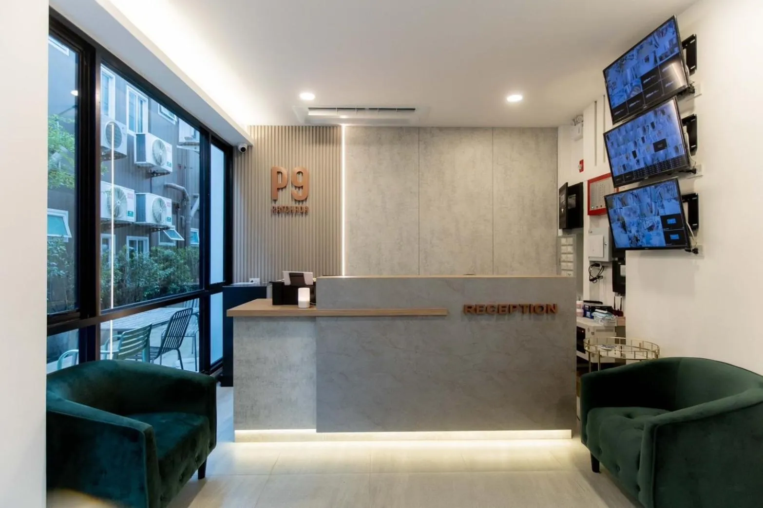 Lobby or reception in P9 Ratchada Hotel