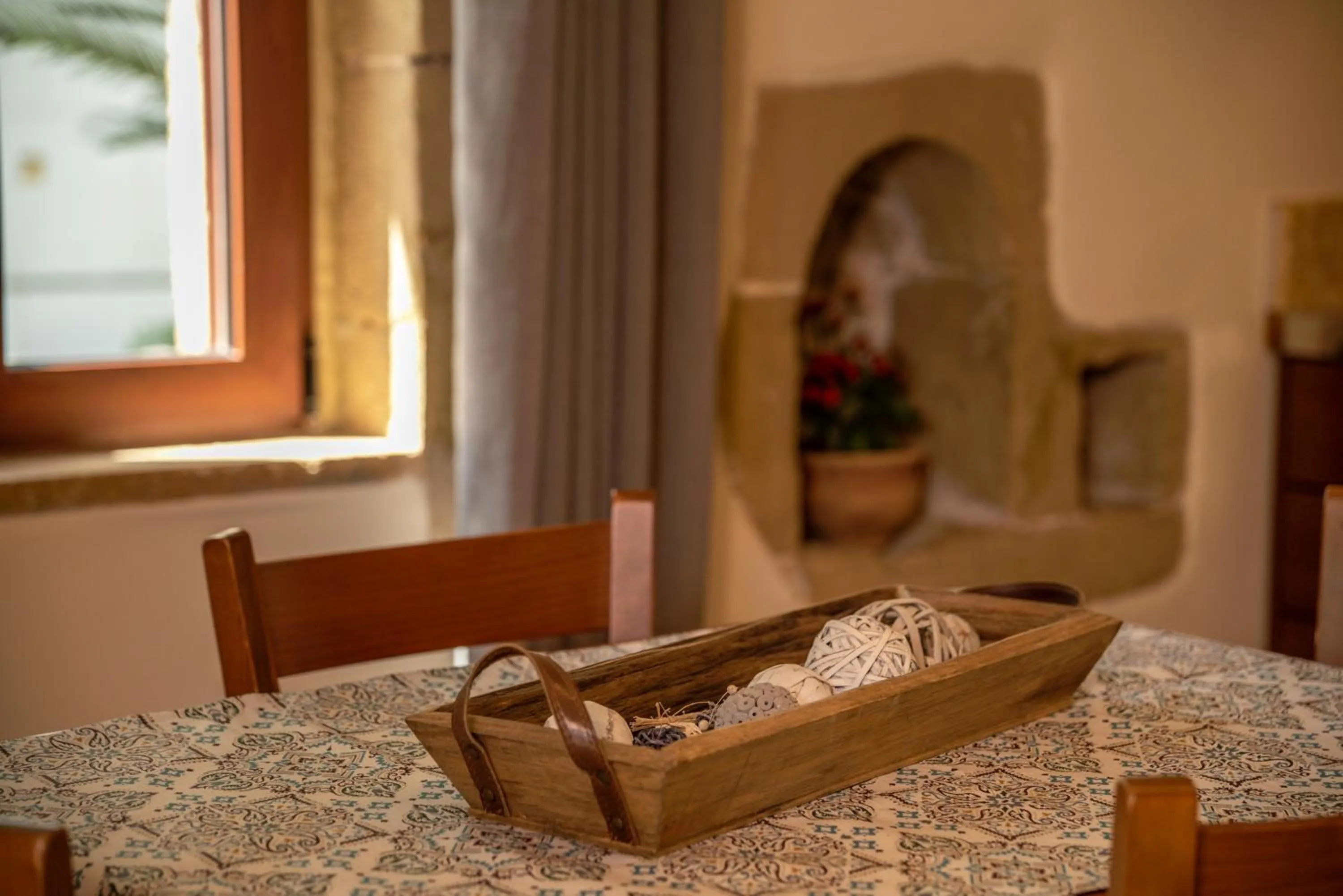 Dining area in Secreto Studios