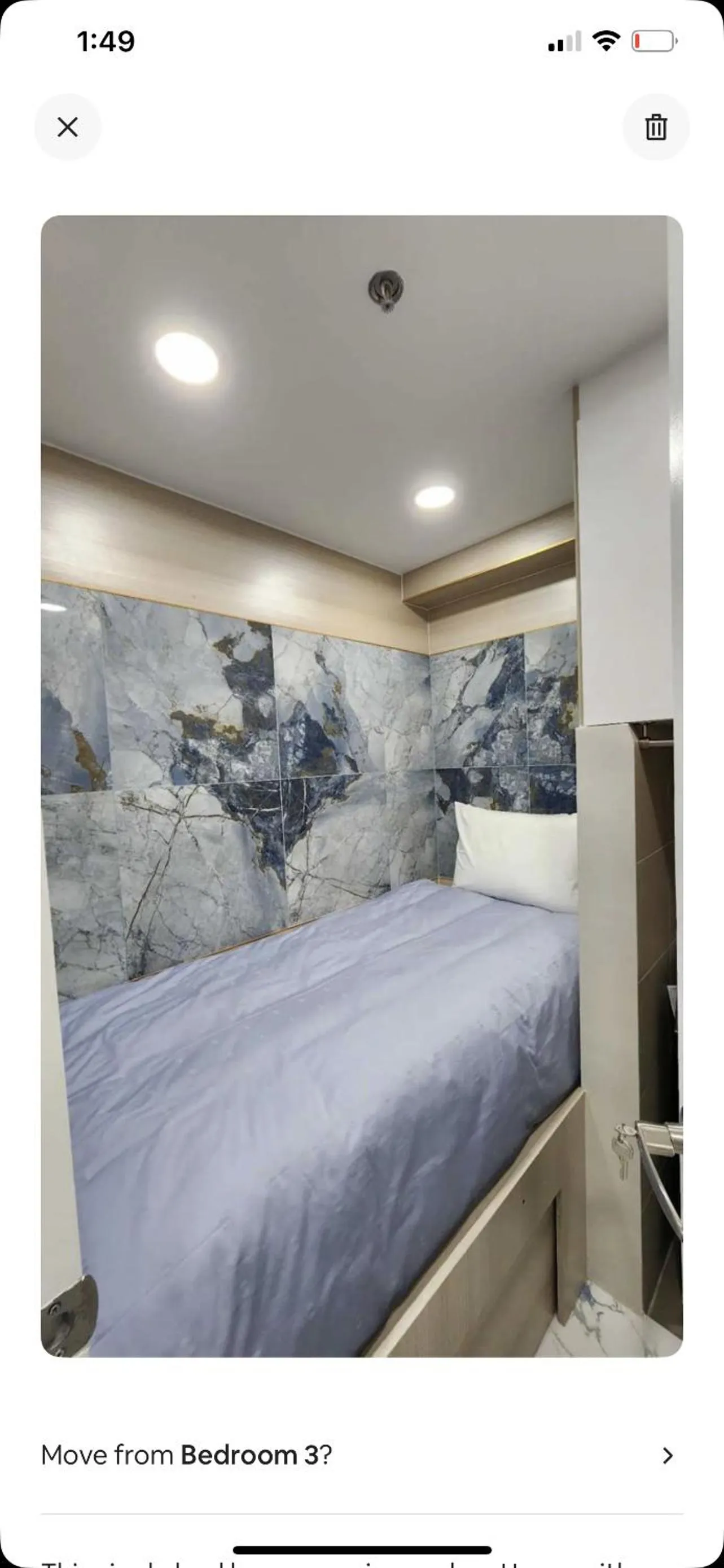 Bed in SMDC Coast Residences