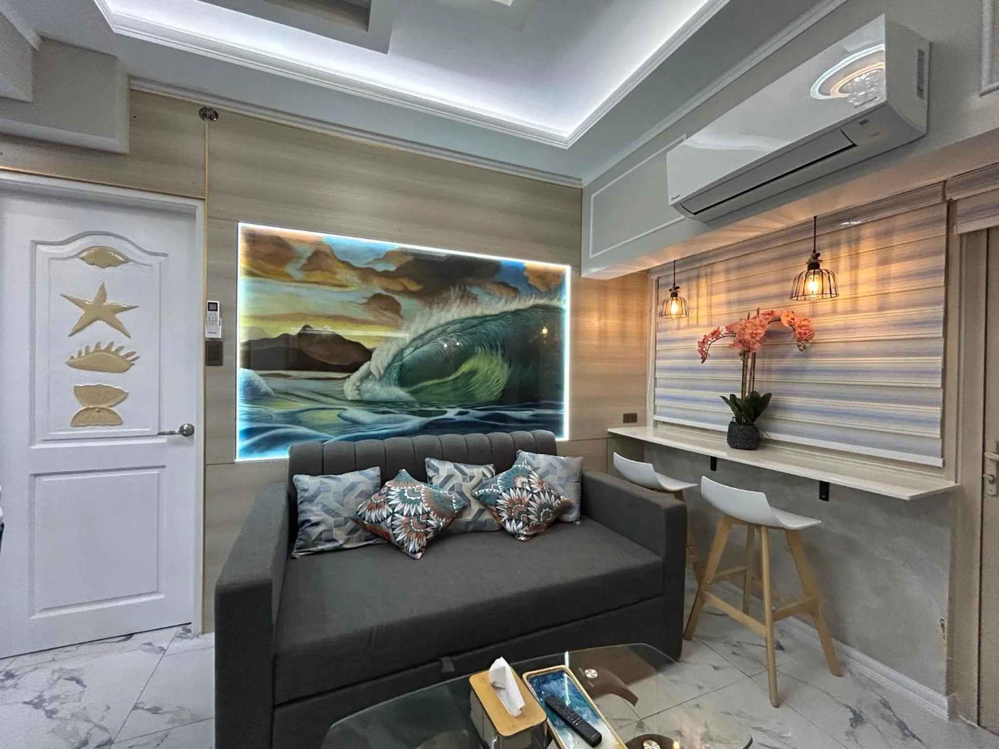 Living room in SMDC Coast Residences