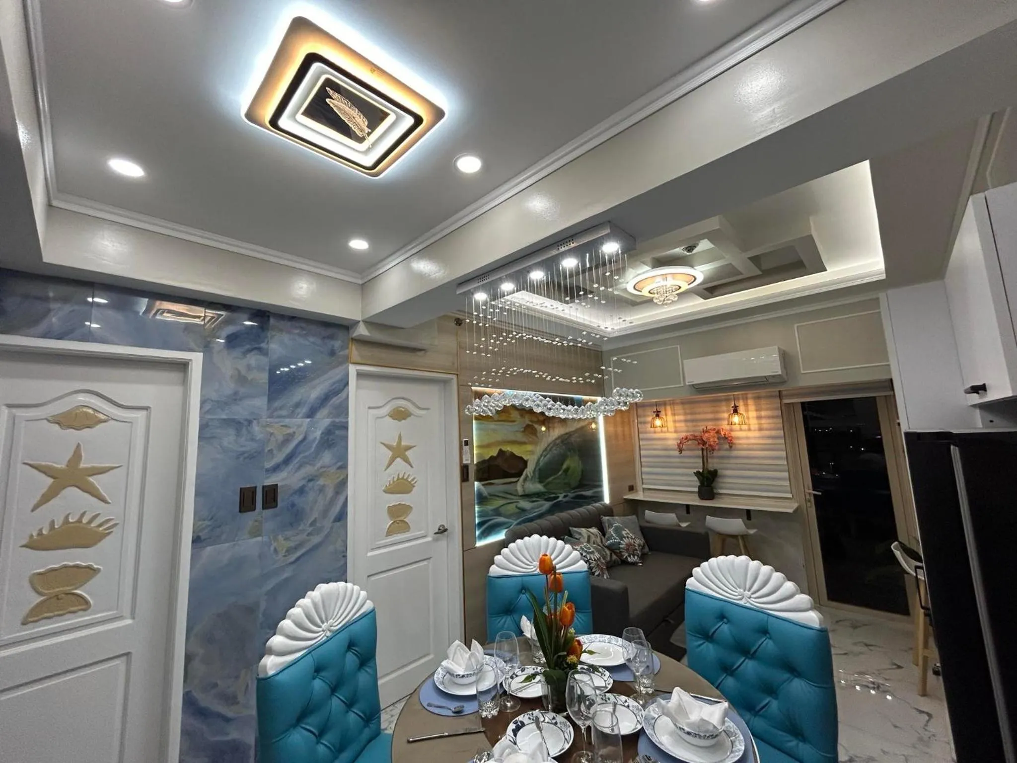 Living room in SMDC Coast Residences