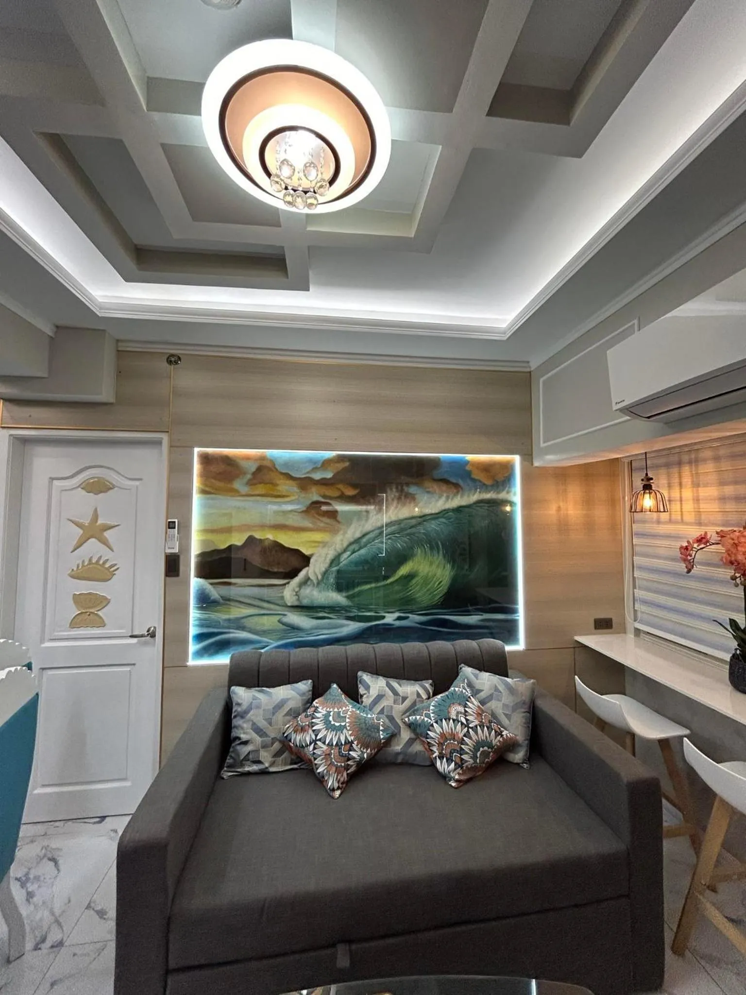 Living room in SMDC Coast Residences