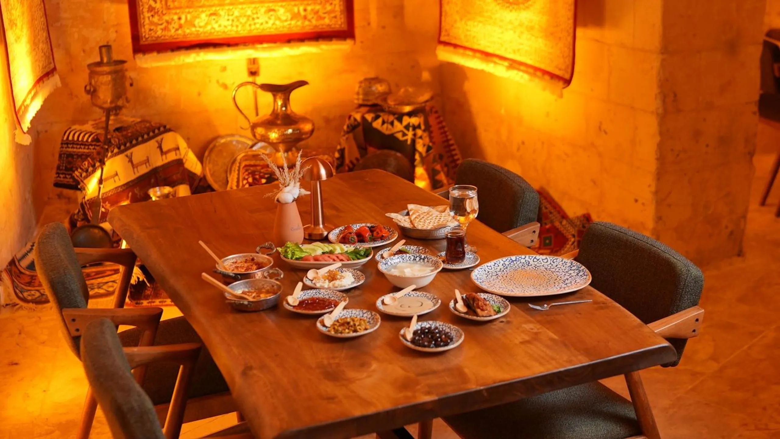 Breakfast in Stone House by Cevahir