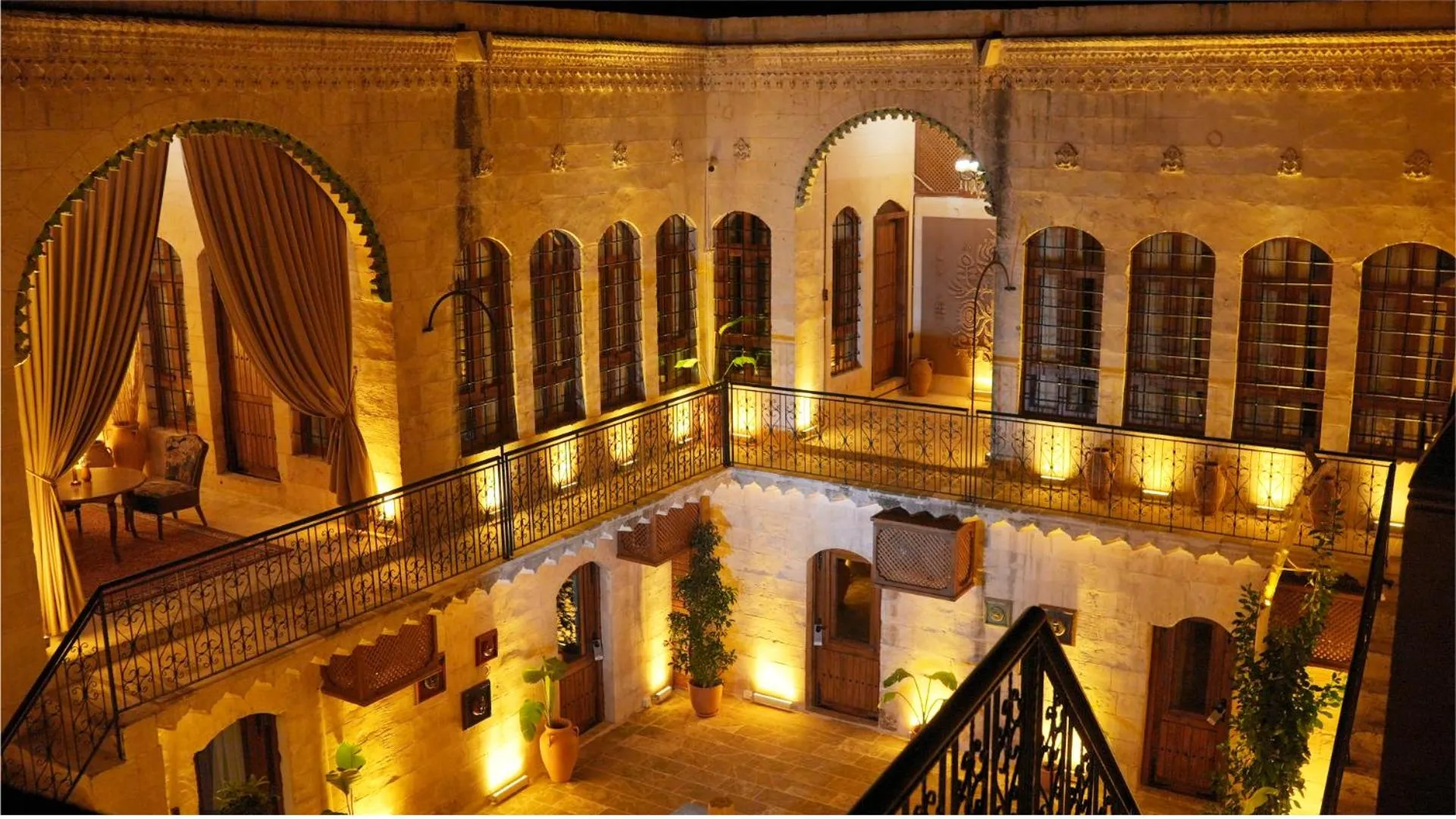 Garden in Stone House by Cevahir