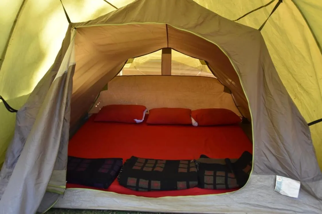 Bed in I-Camp Resort