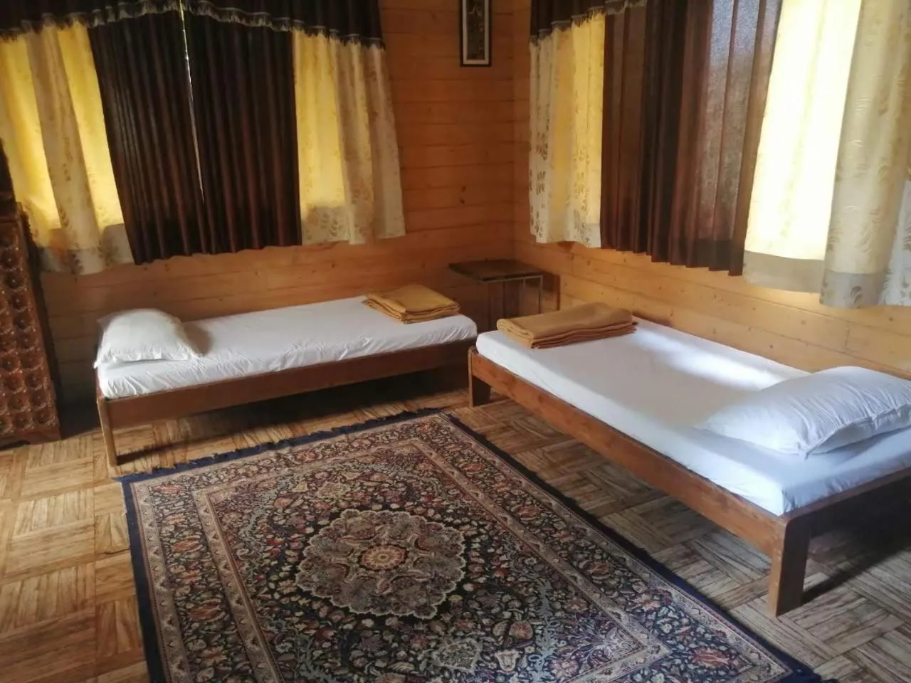 Bed in I-Camp Resort