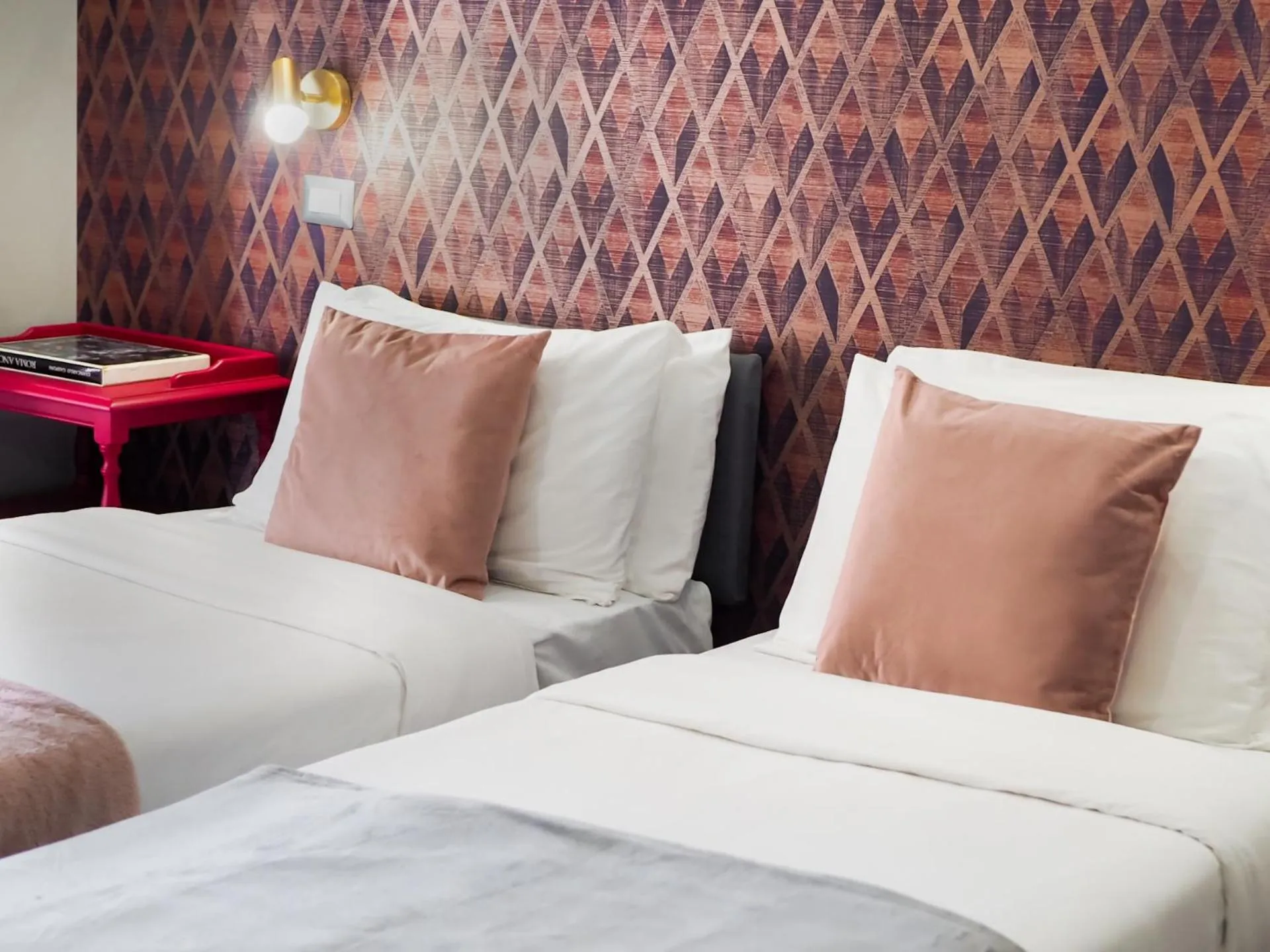 Bed in C'est La Vie Suites