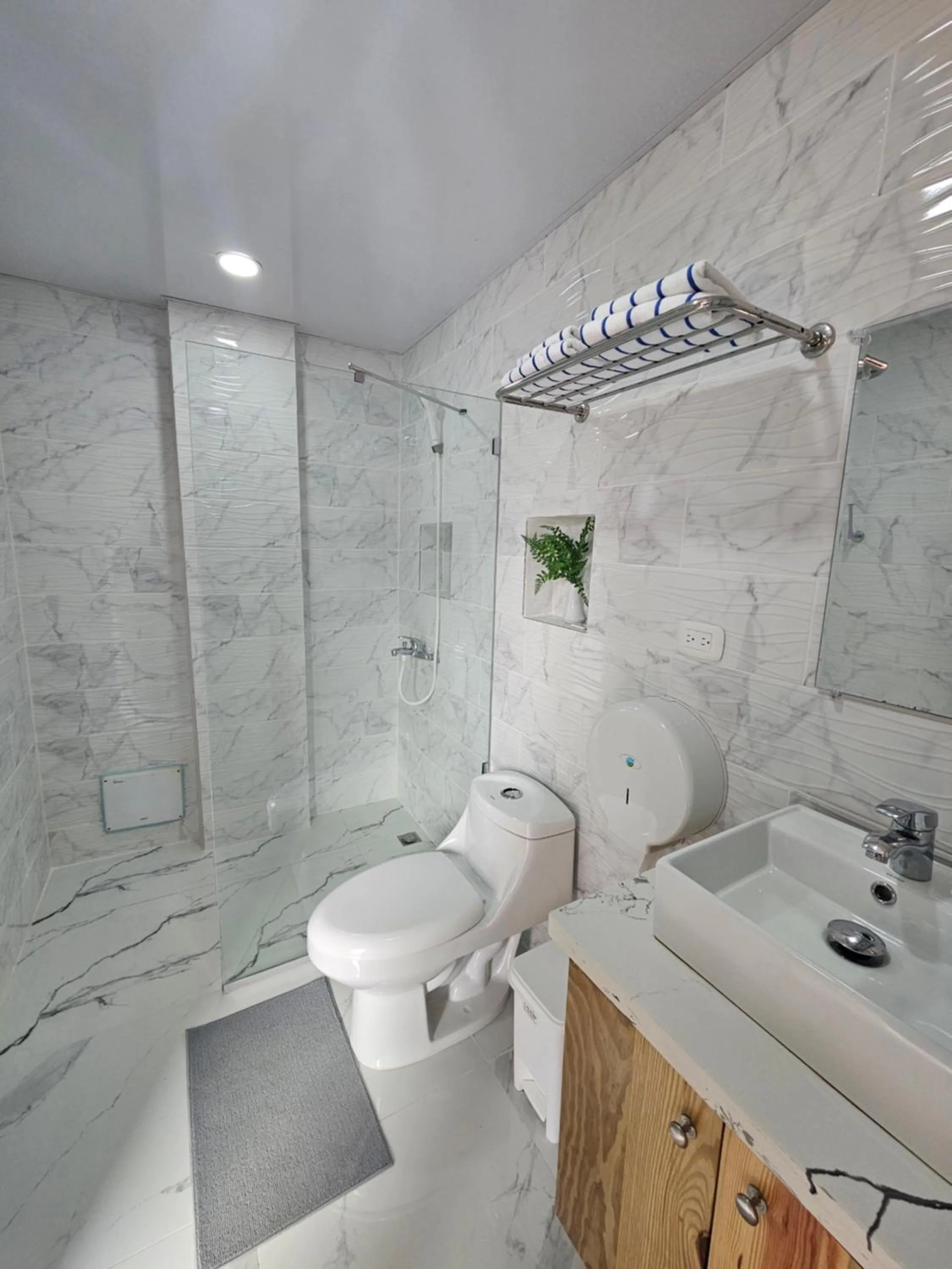 Bathroom in Hotel Gutz