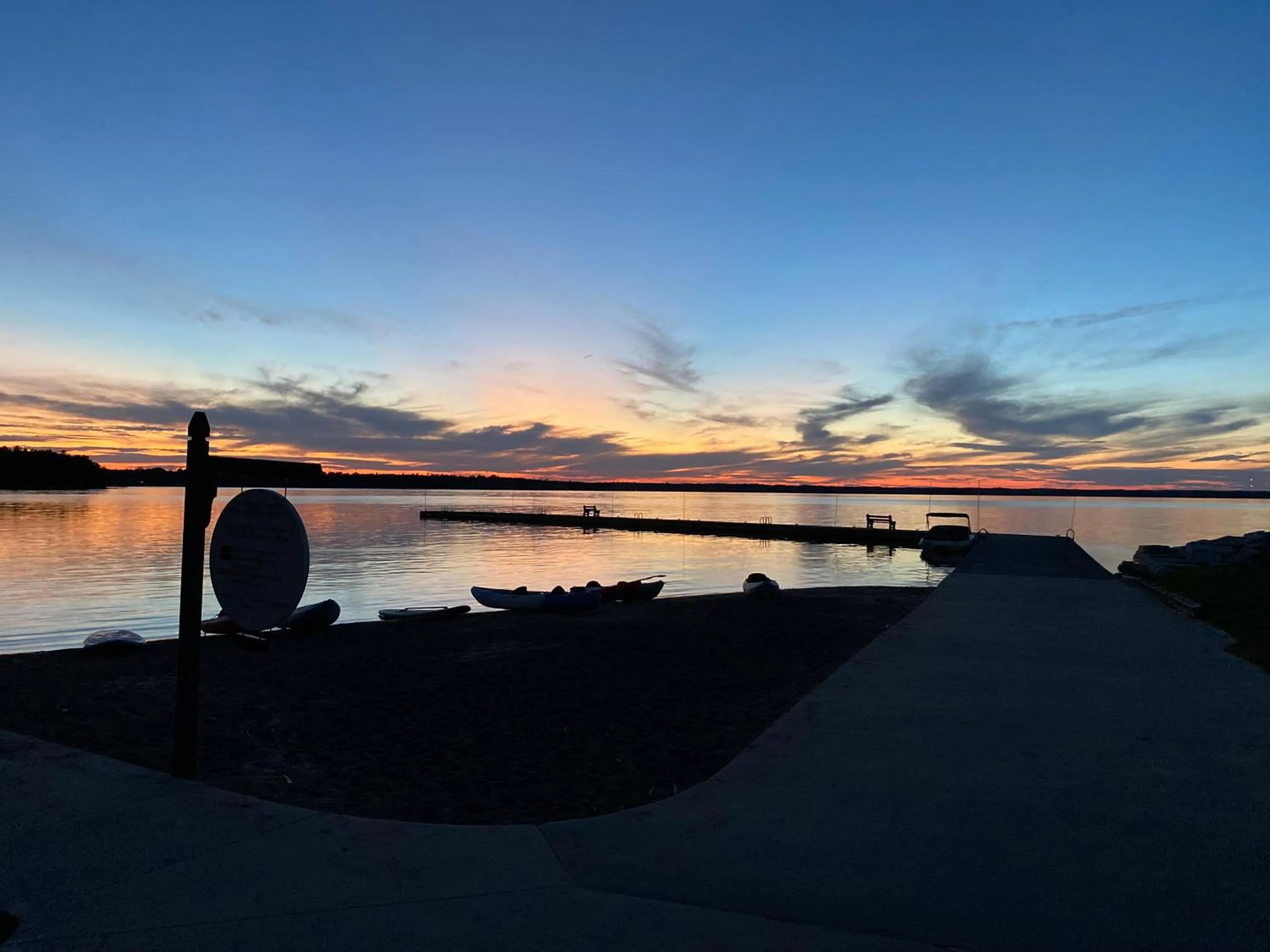 Lake view in Gordon Lodge