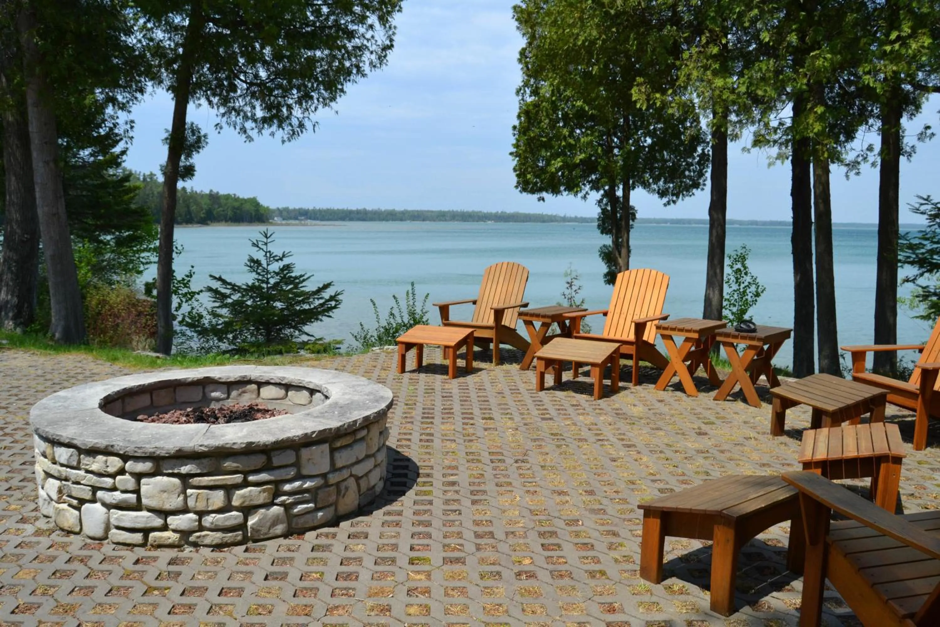 Patio in Gordon Lodge