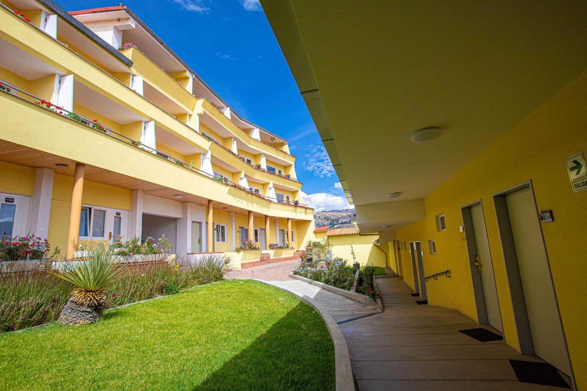 Garden view in Hotel Andino Club - Hotel Asociado Casa Andina