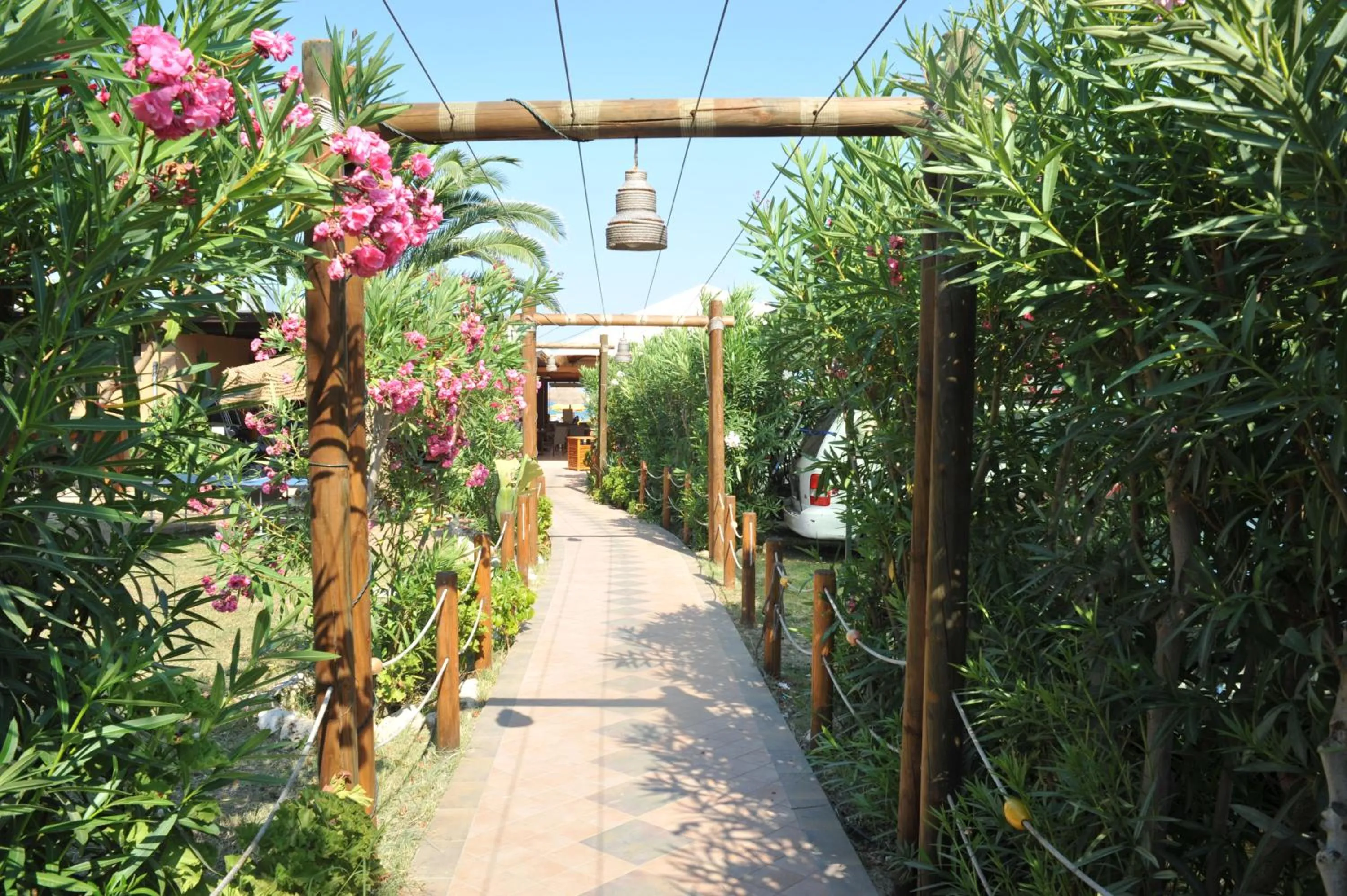 Decorative detail in Albergo Torrente