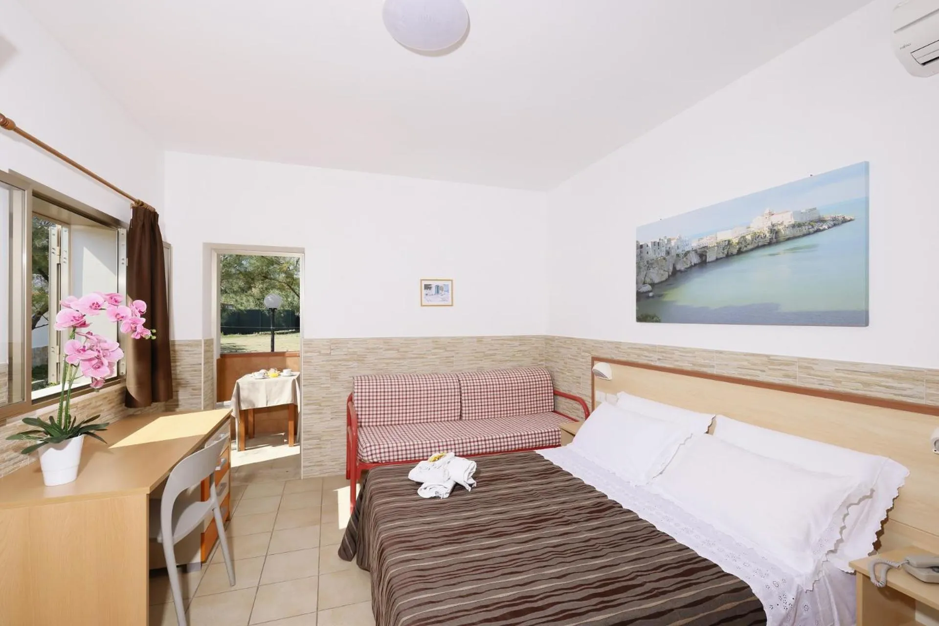Bed in Albergo Torrente